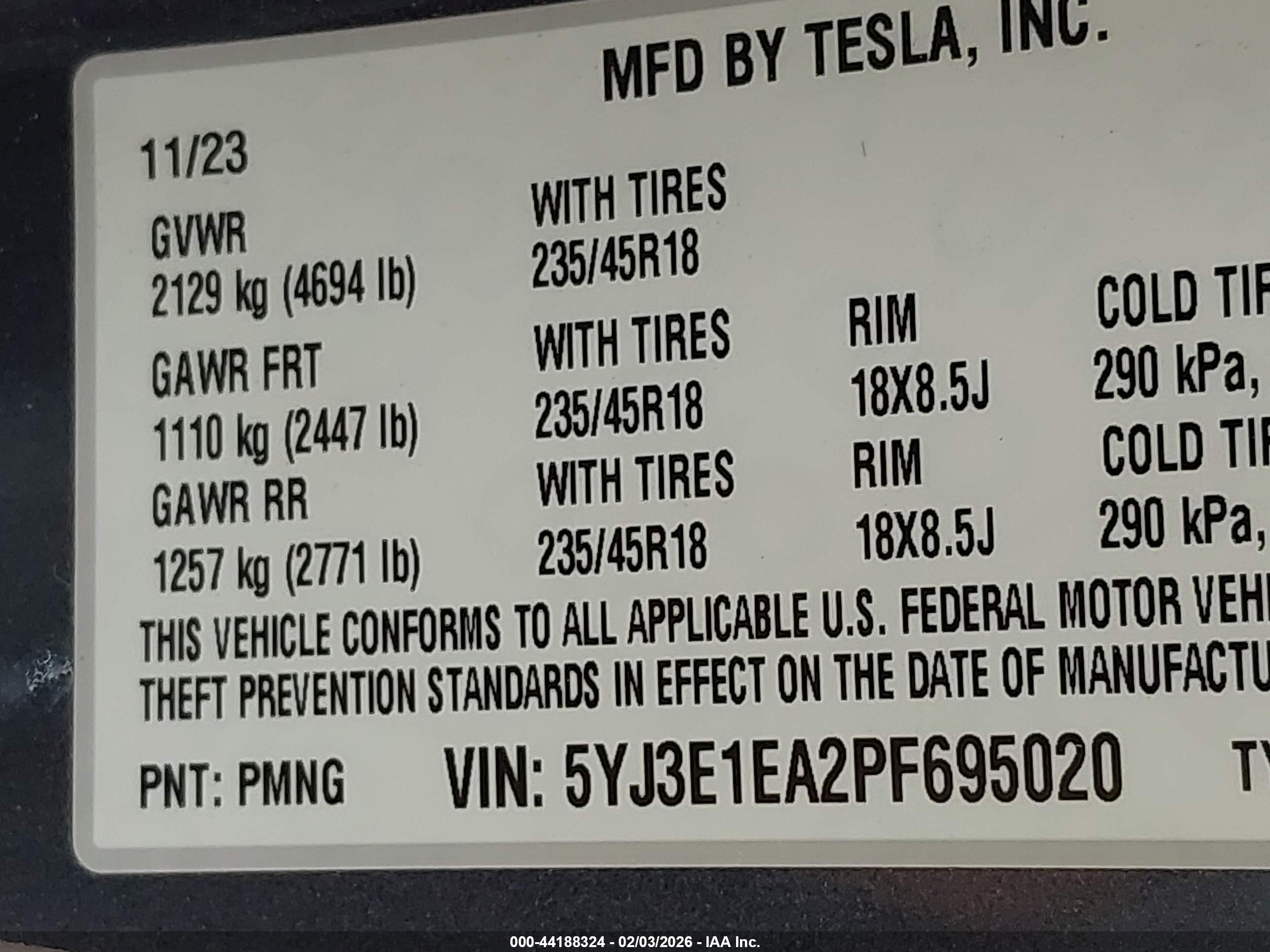 TESLA MODEL image 9
