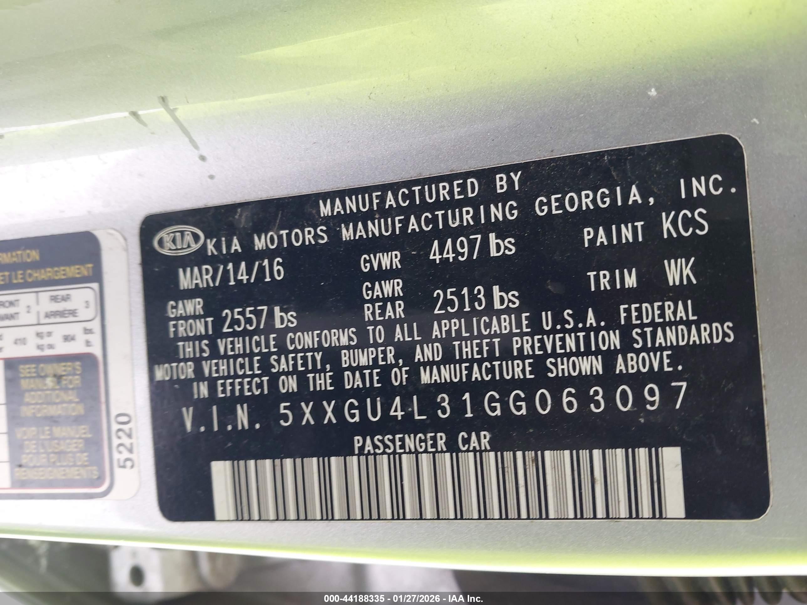 KIA OPTIMA image 9