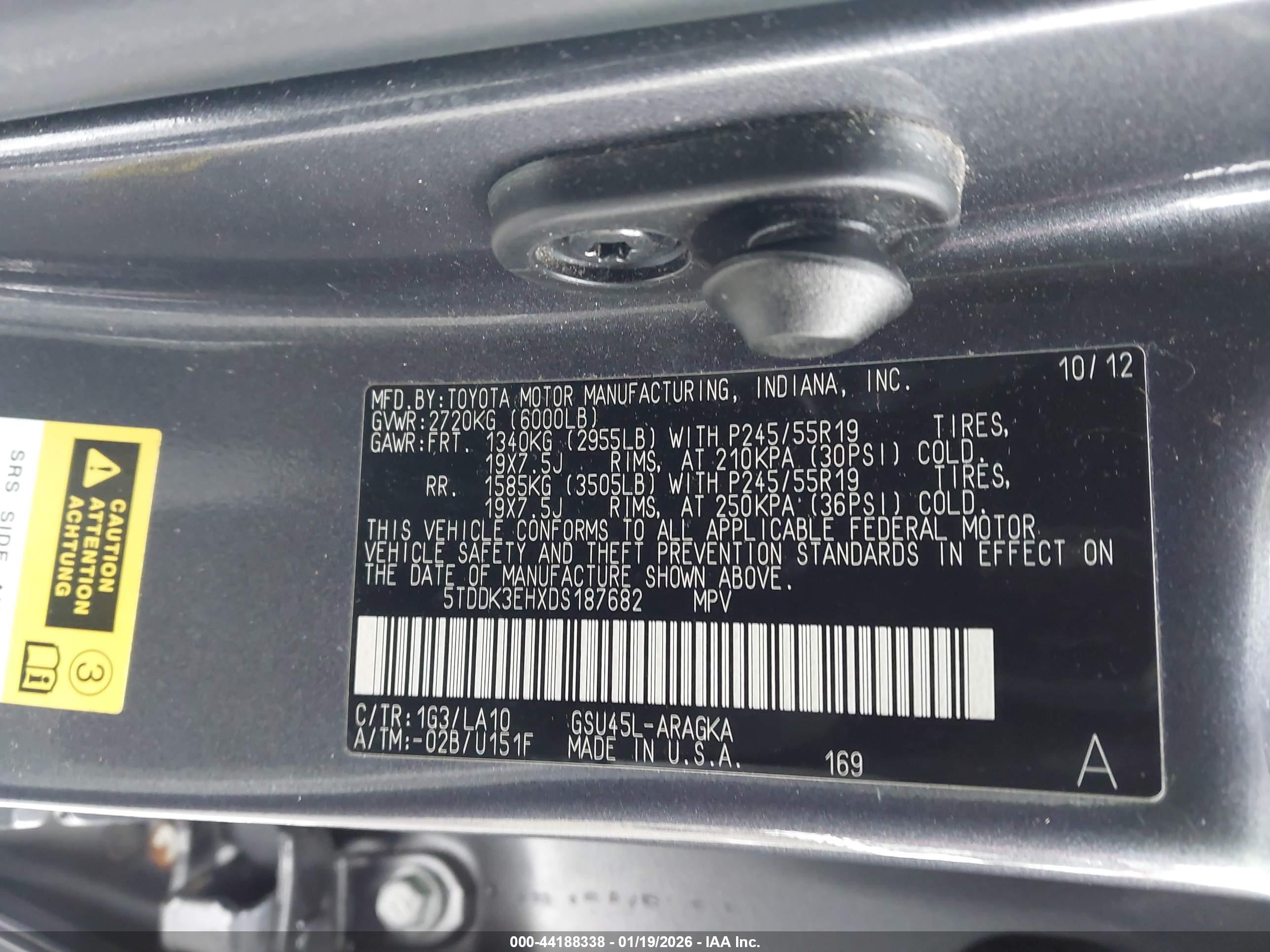 TOYOTA HIGHLANDER image 9