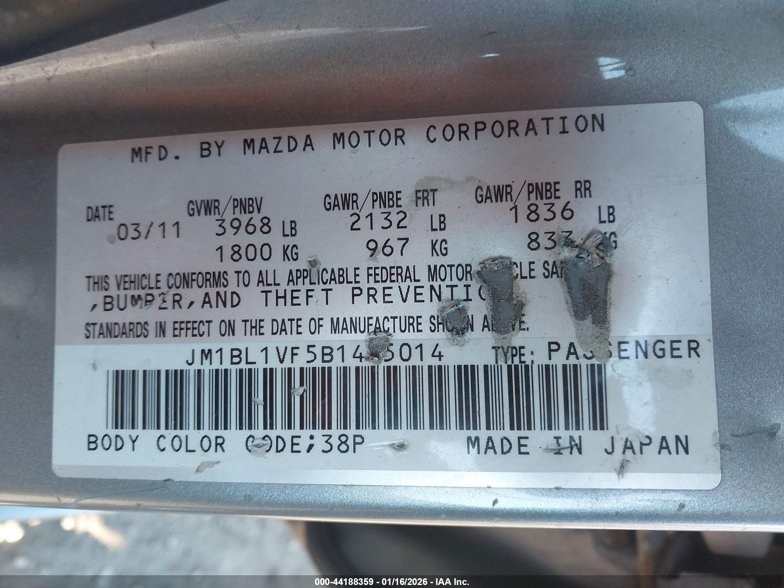 MAZDA MAZDA3 image 9