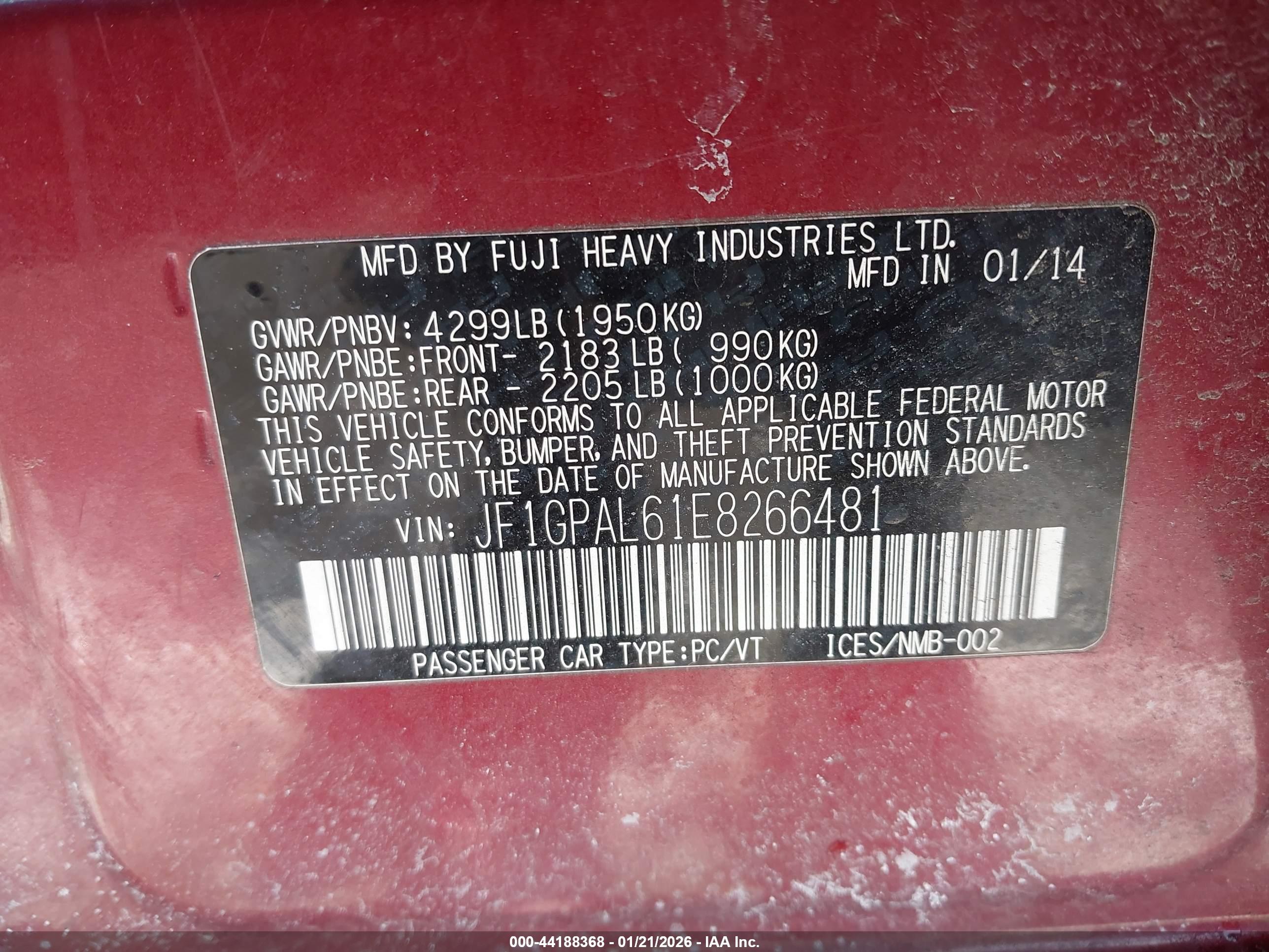 SUBARU IMPREZA image 9