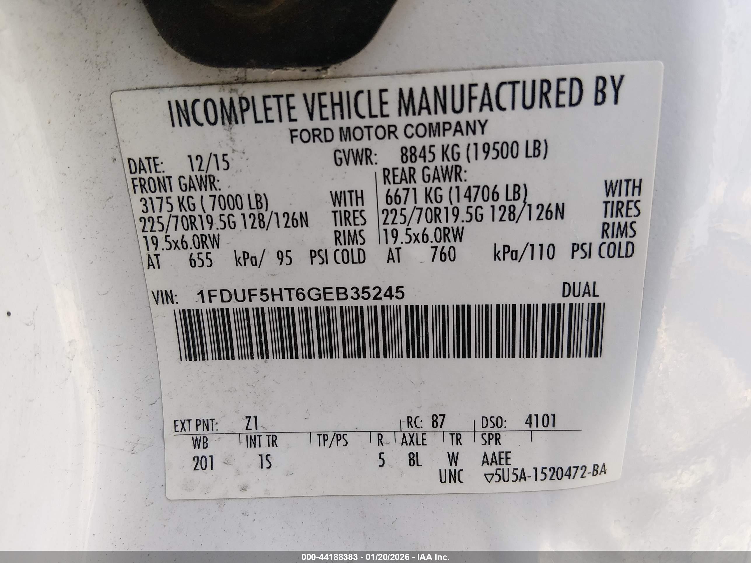 FORD F-550 image 9