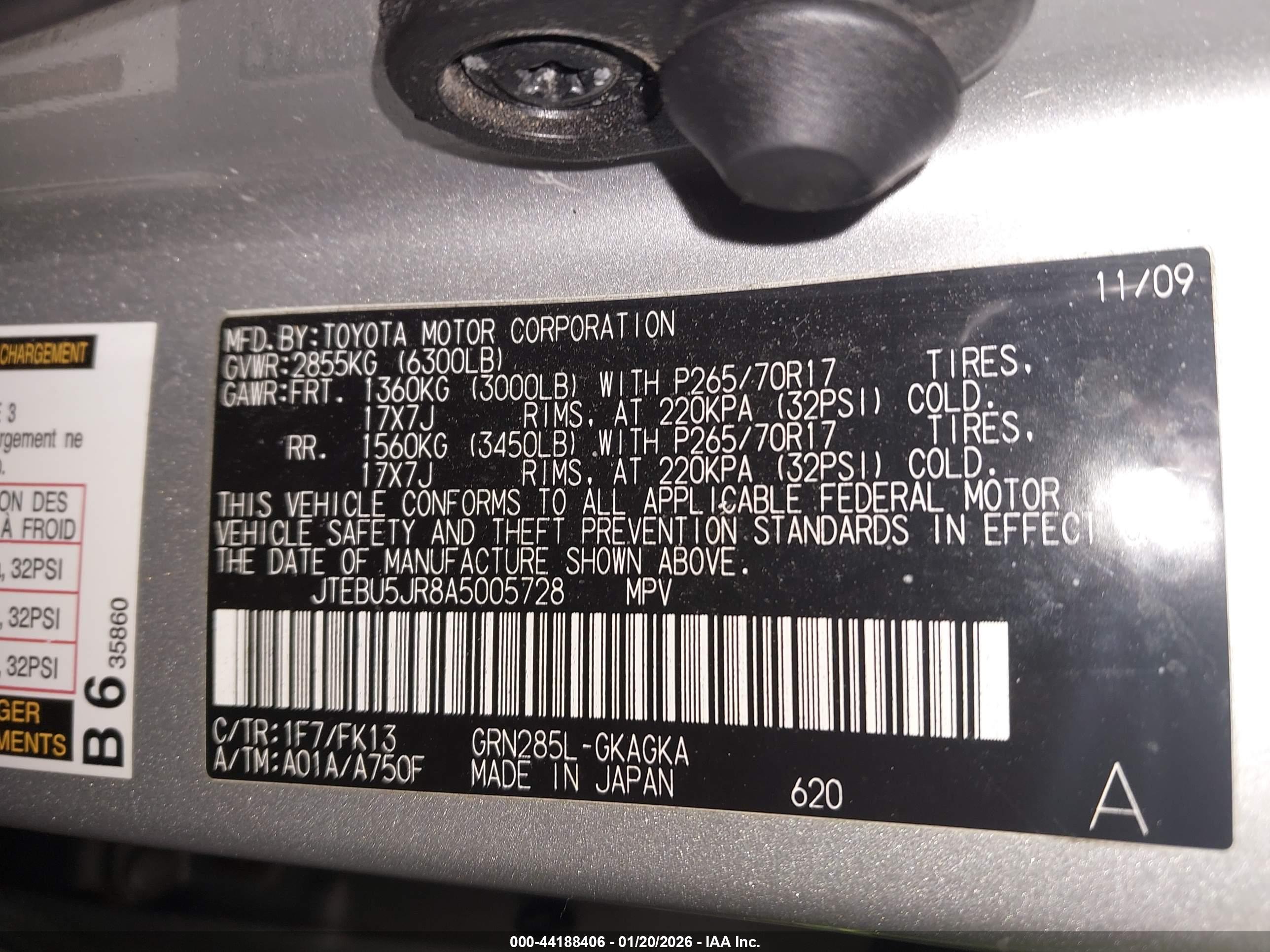 TOYOTA 4RUNNER image 9