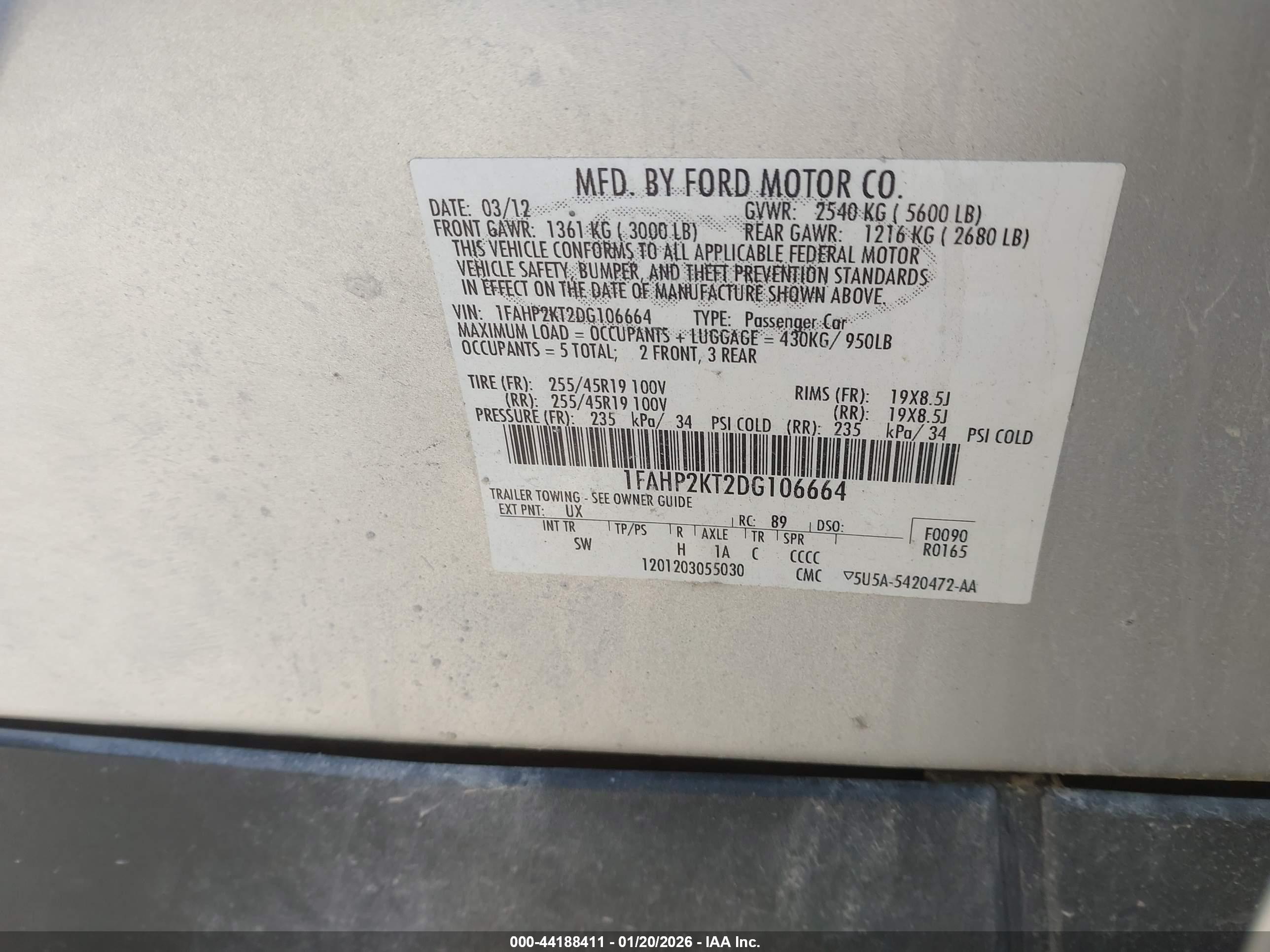 FORD TAURUS image 9