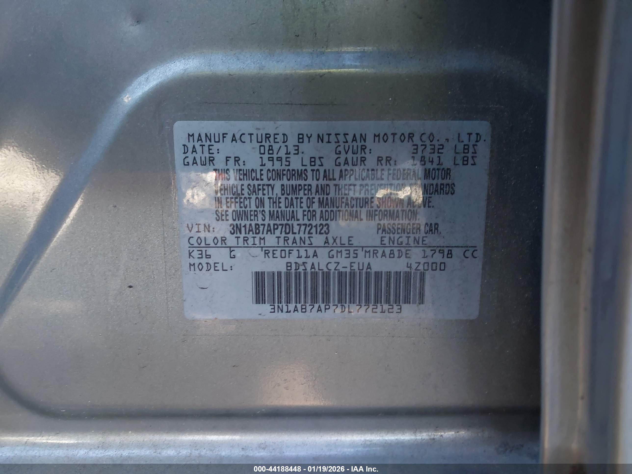 NISSAN SENTRA image 9