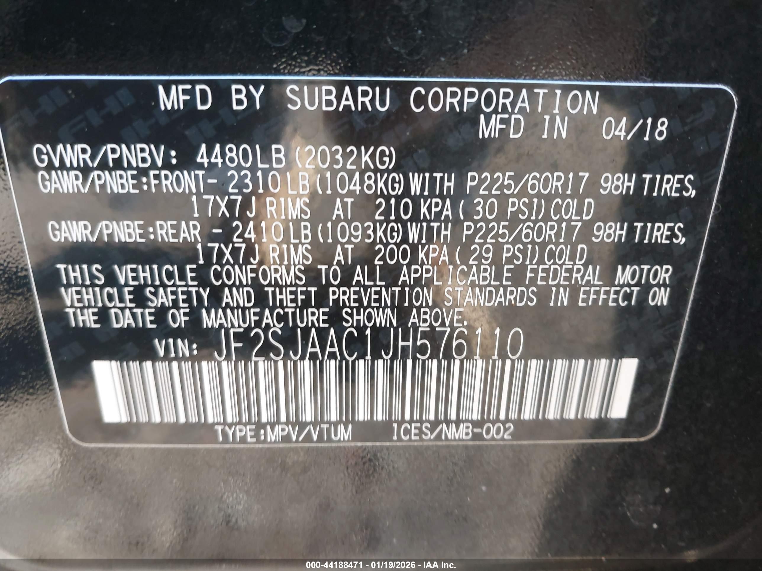 SUBARU FORESTER image 9