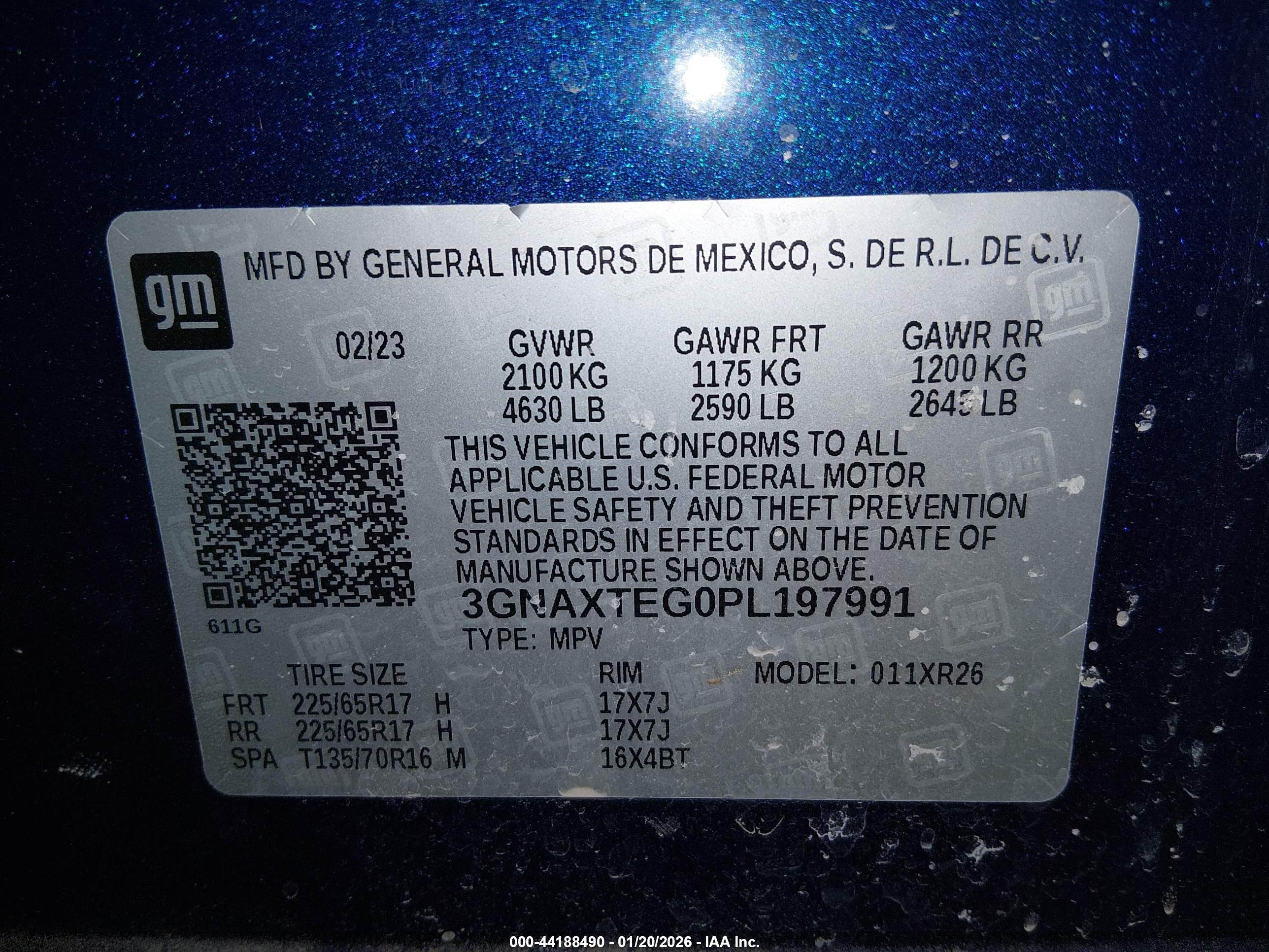 CHEVROLET EQUINOX image 9