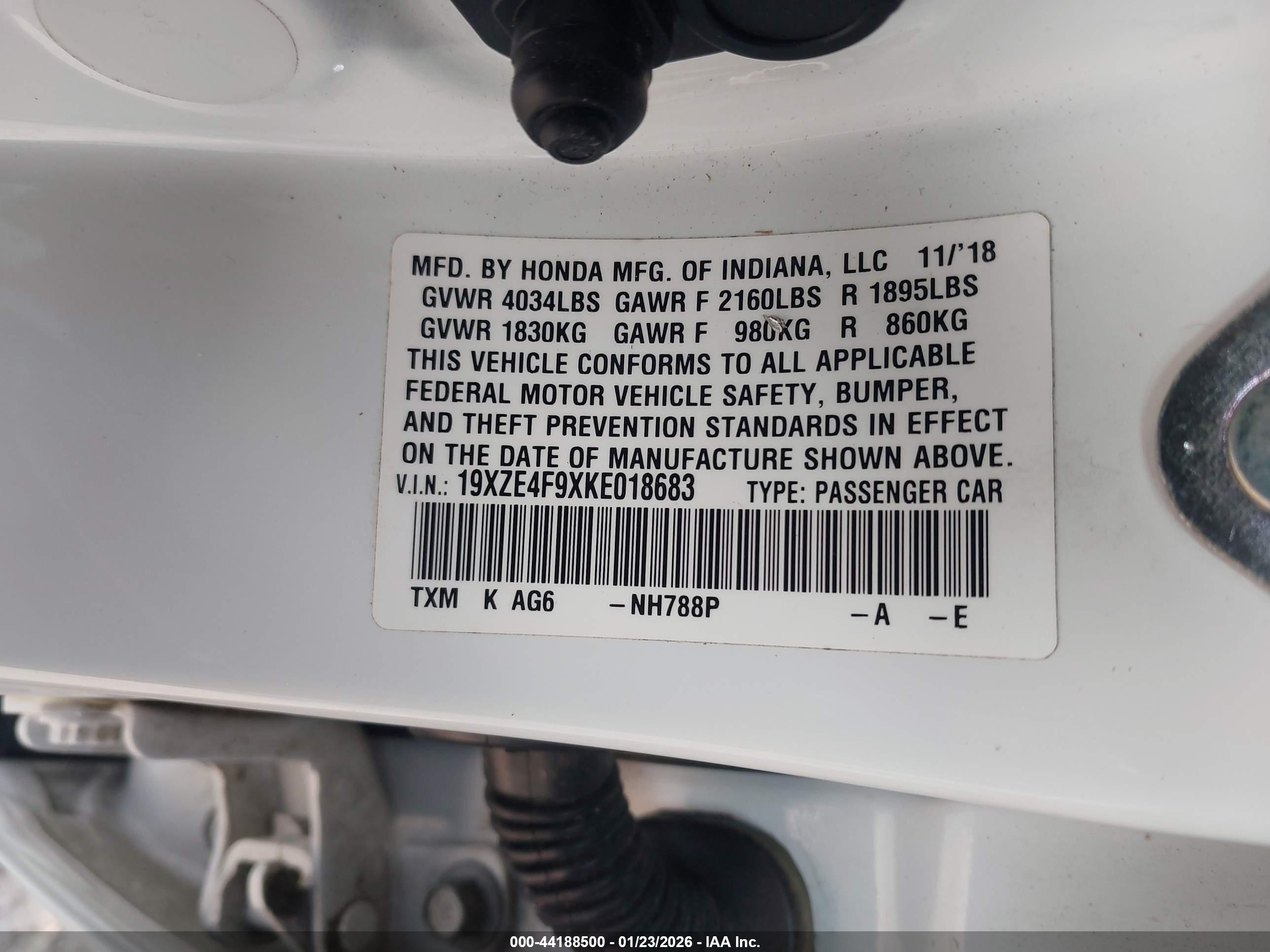 HONDA INSIGHT image 9