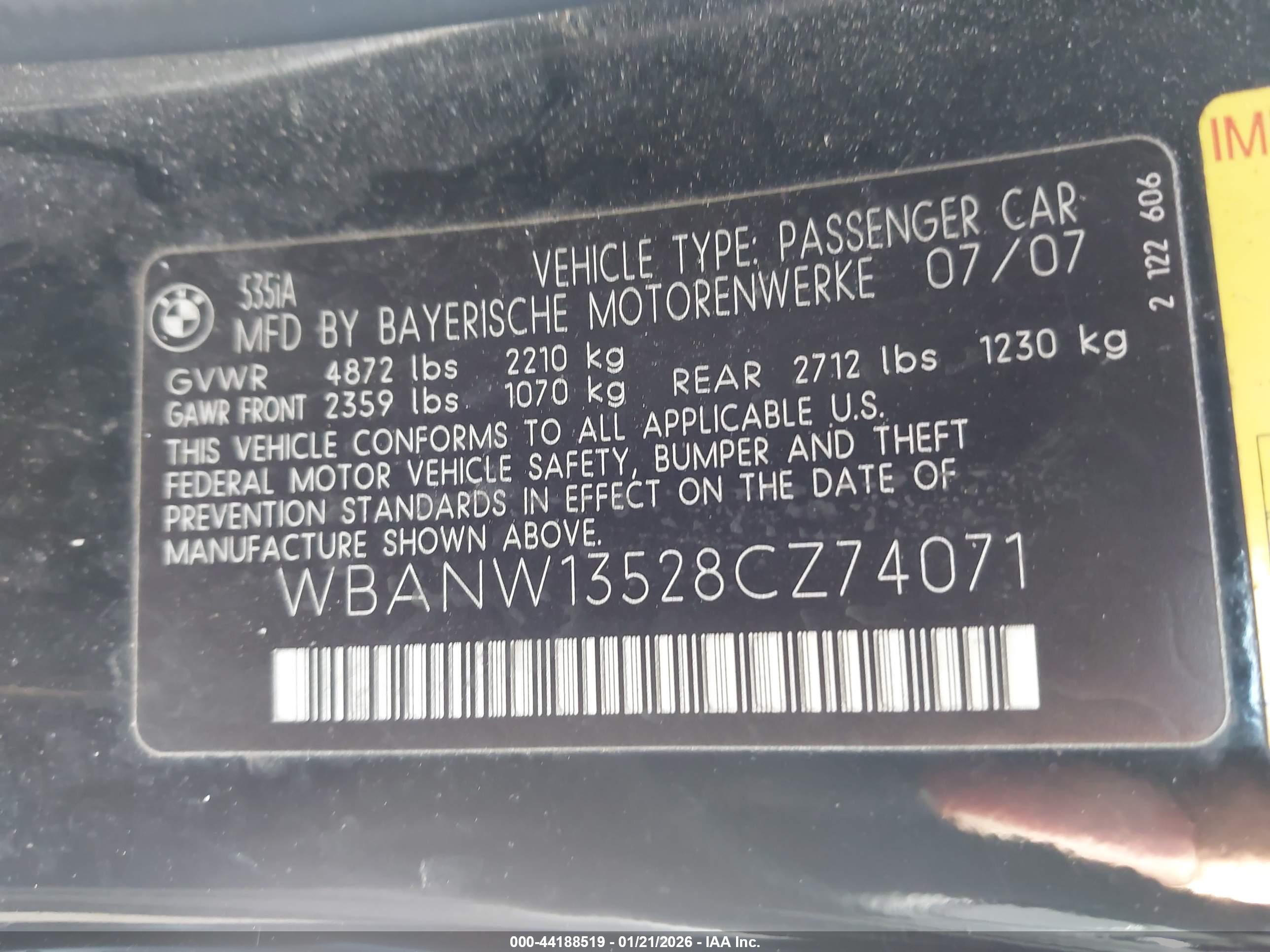 BMW 535I image 9