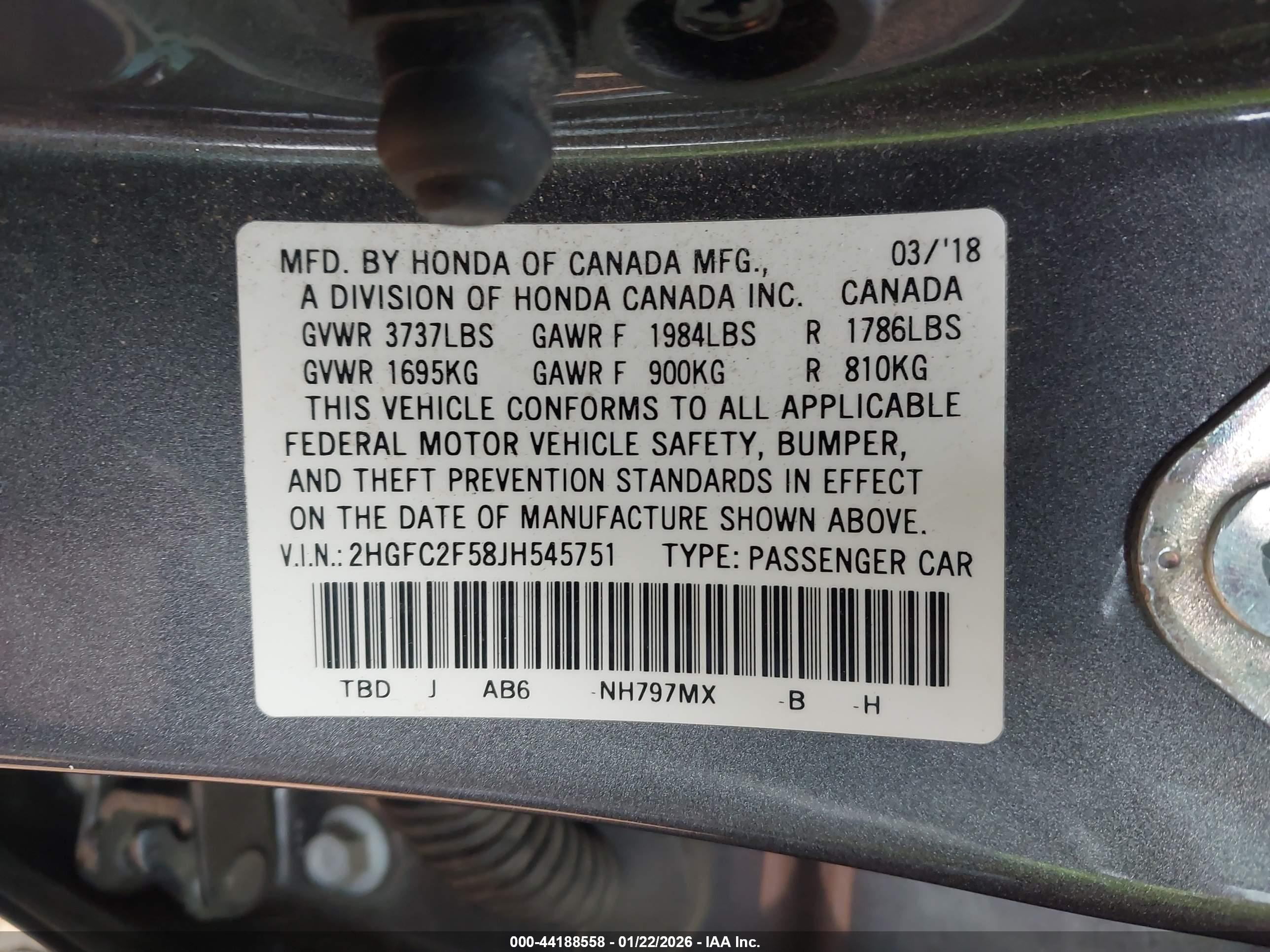 HONDA CIVIC image 9