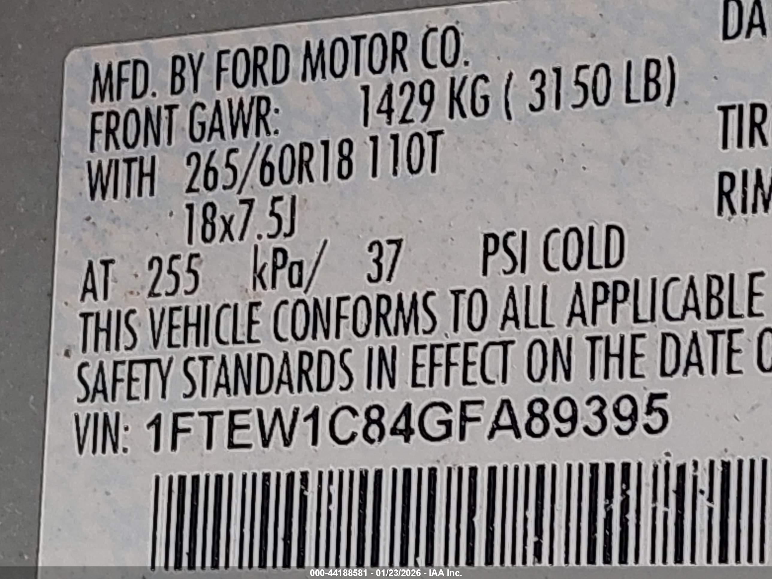 FORD F-150 image 9
