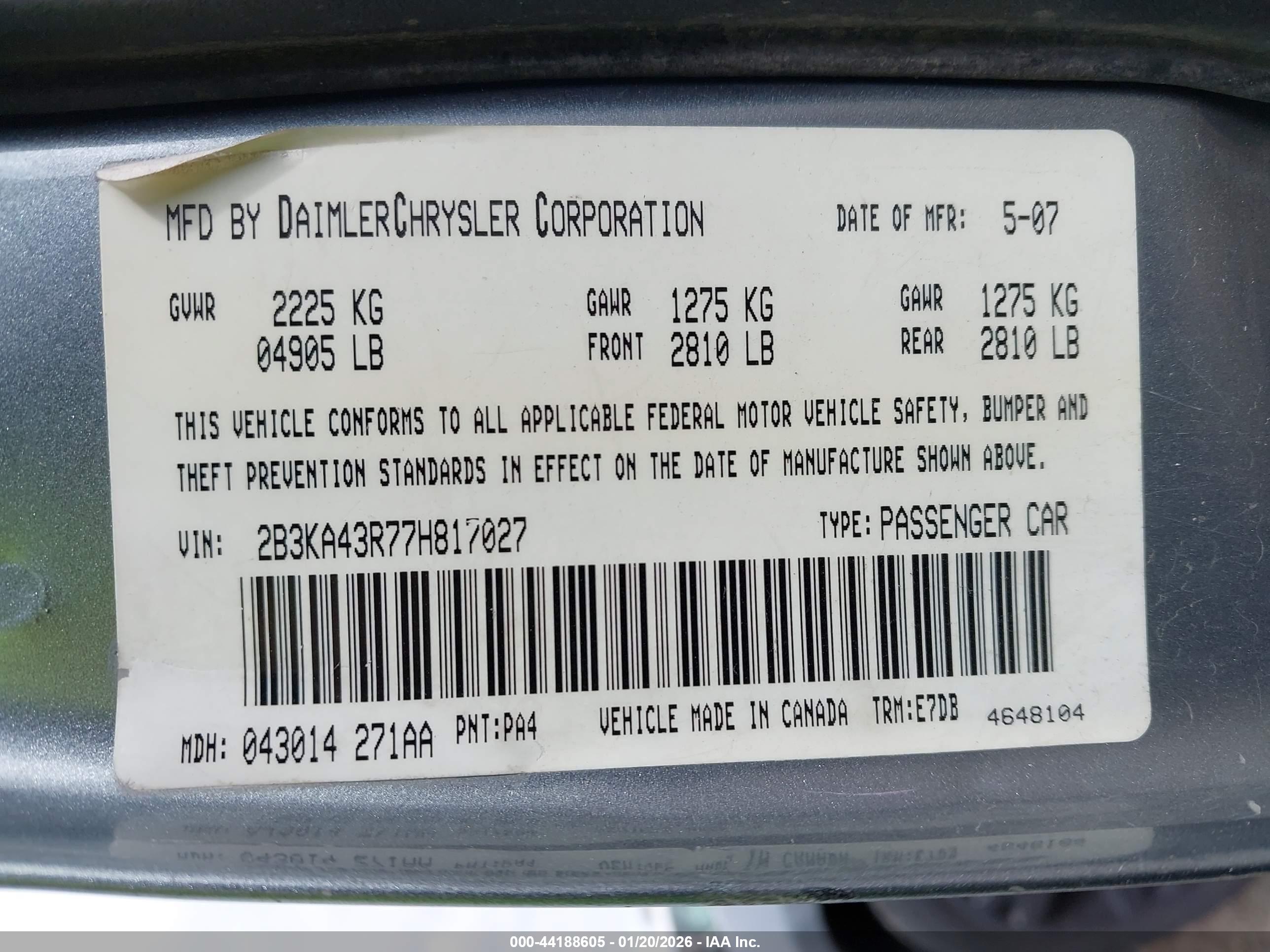 DODGE CHARGER image 9