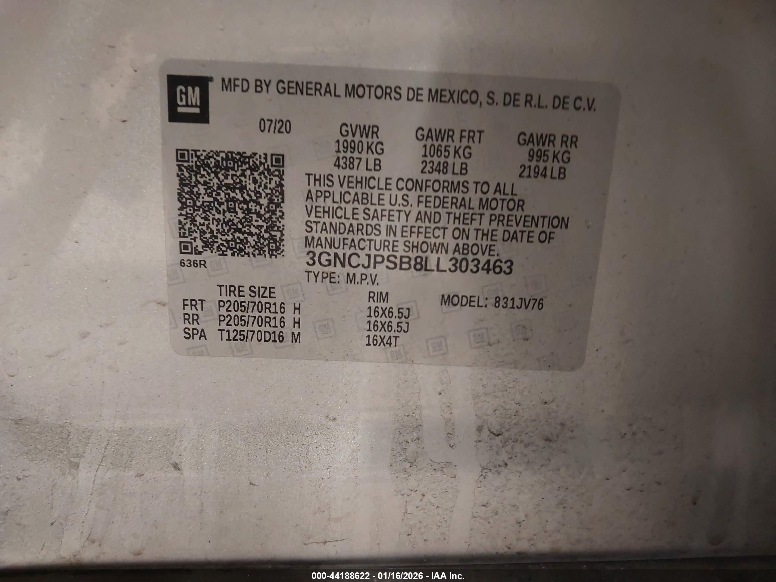 CHEVROLET TRAX image 9
