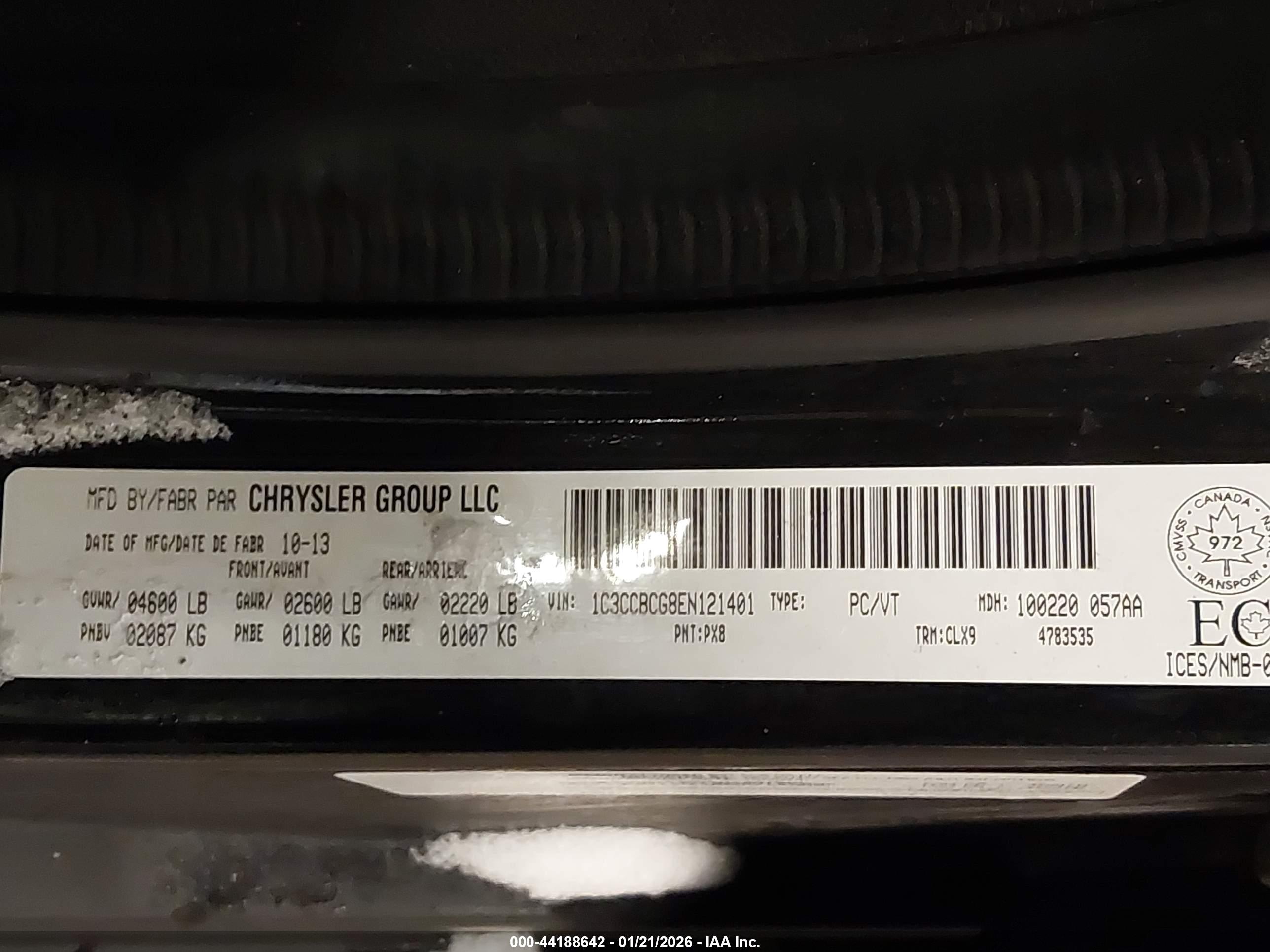 CHRYSLER 200 image 9