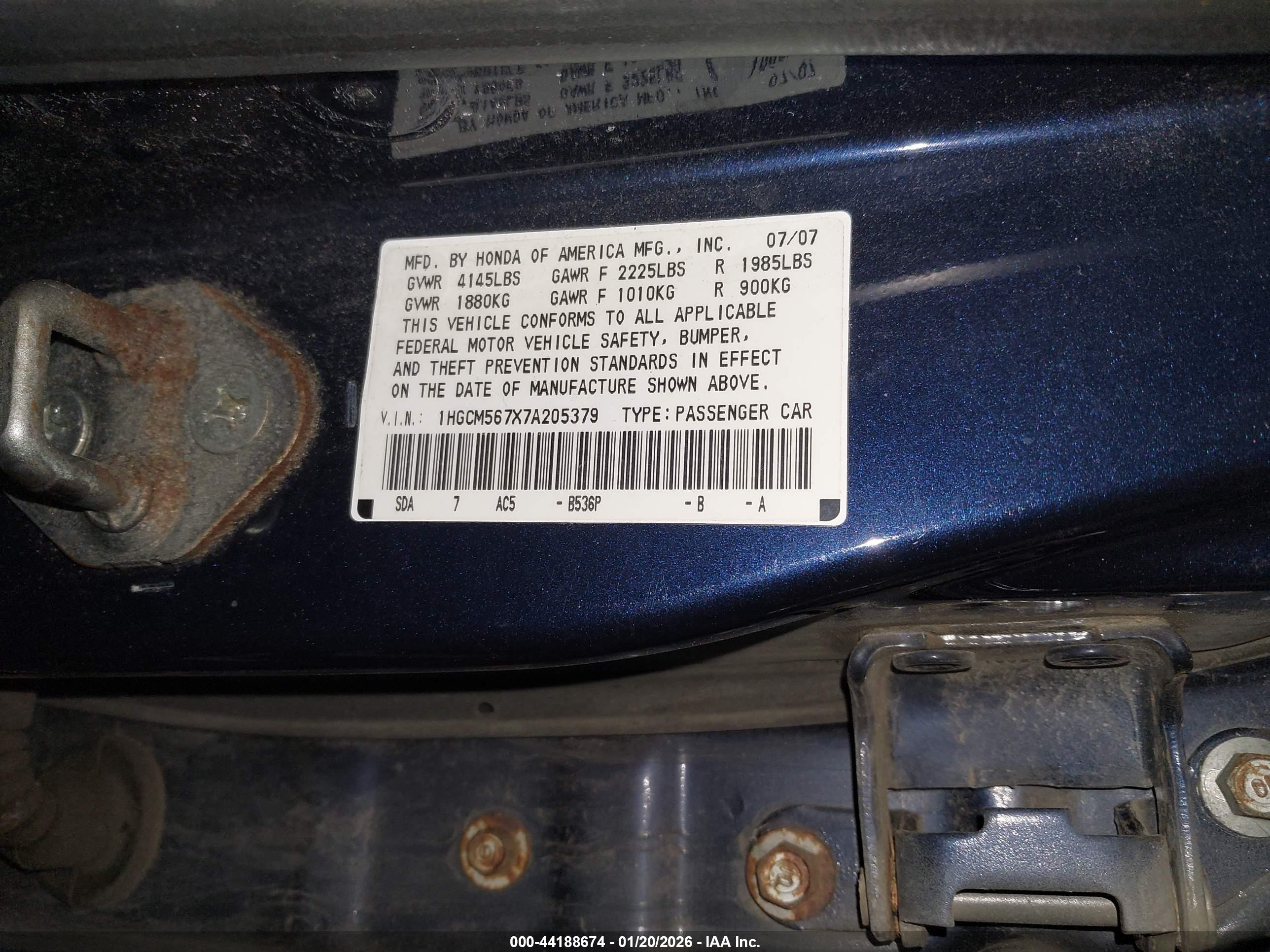 HONDA ACCORD image 9