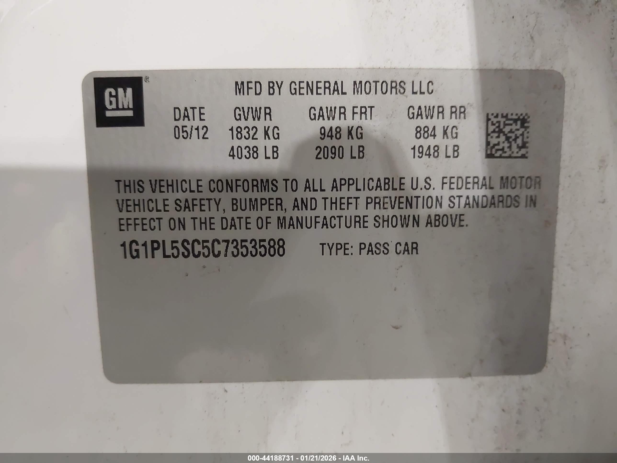 CHEVROLET CRUZE image 9