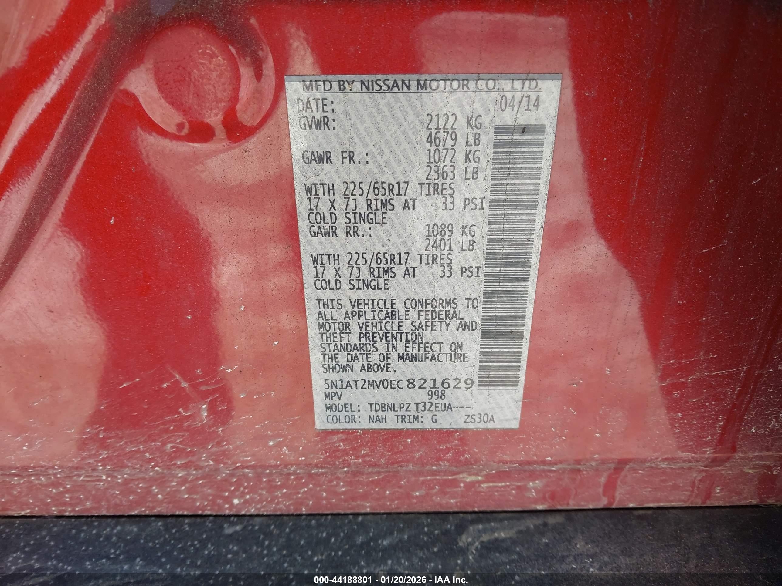 NISSAN ROGUE image 9