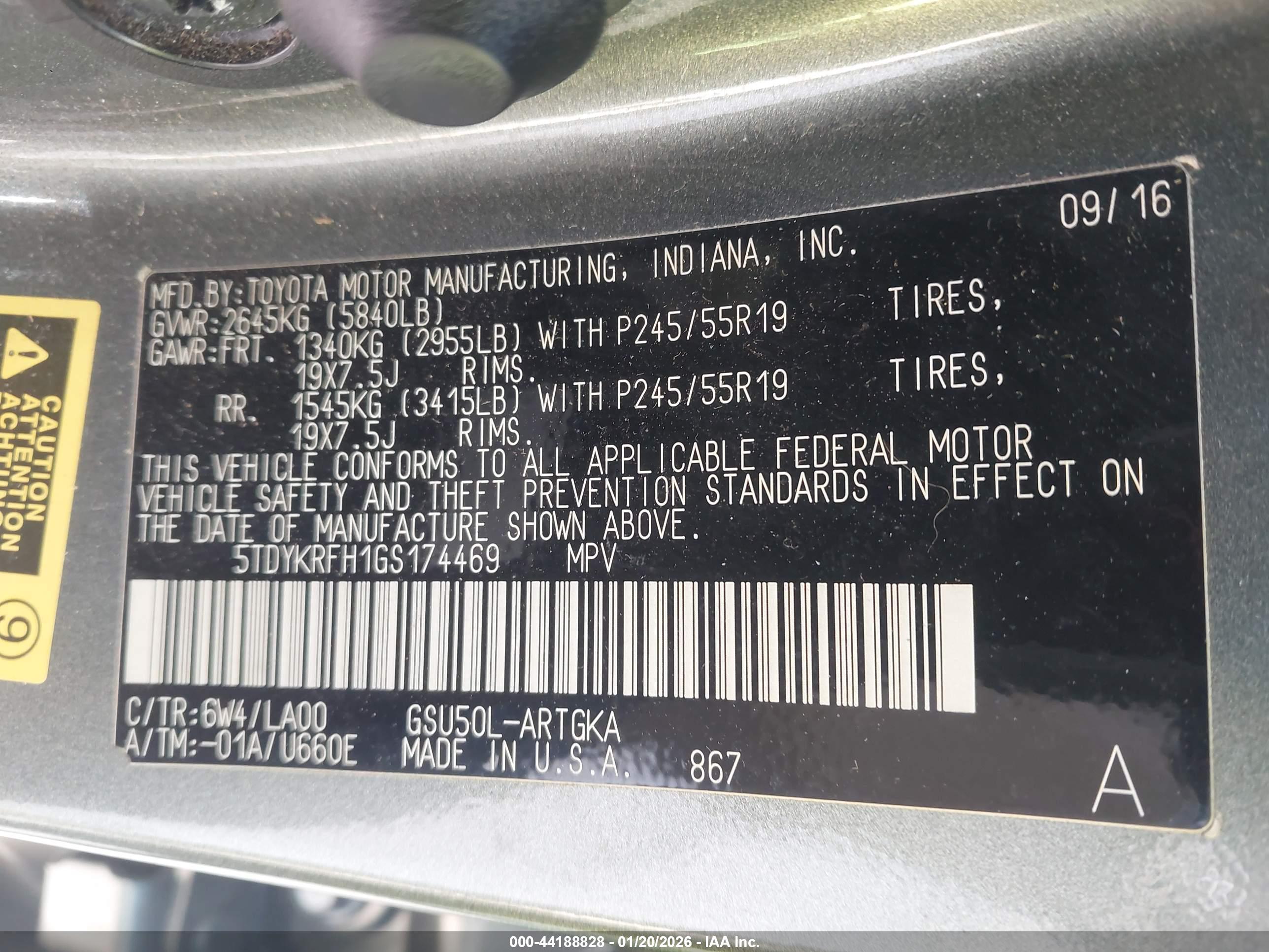 TOYOTA HIGHLANDER image 9