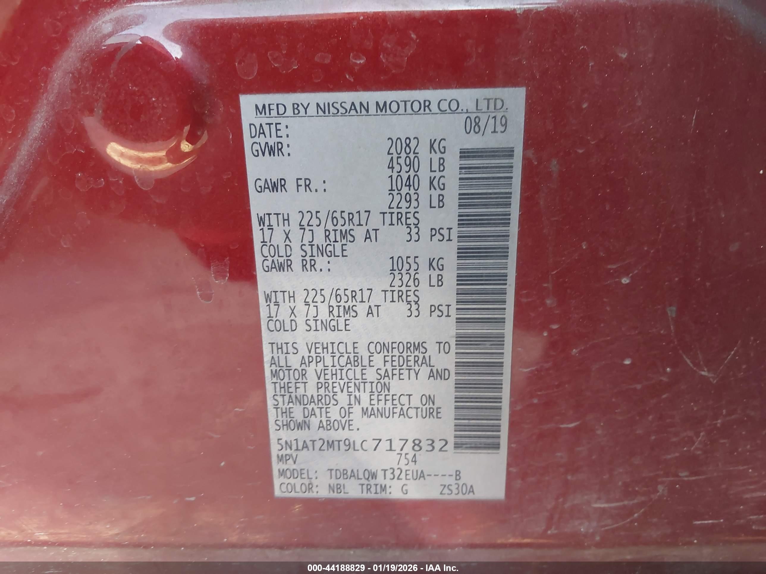 NISSAN ROGUE image 9