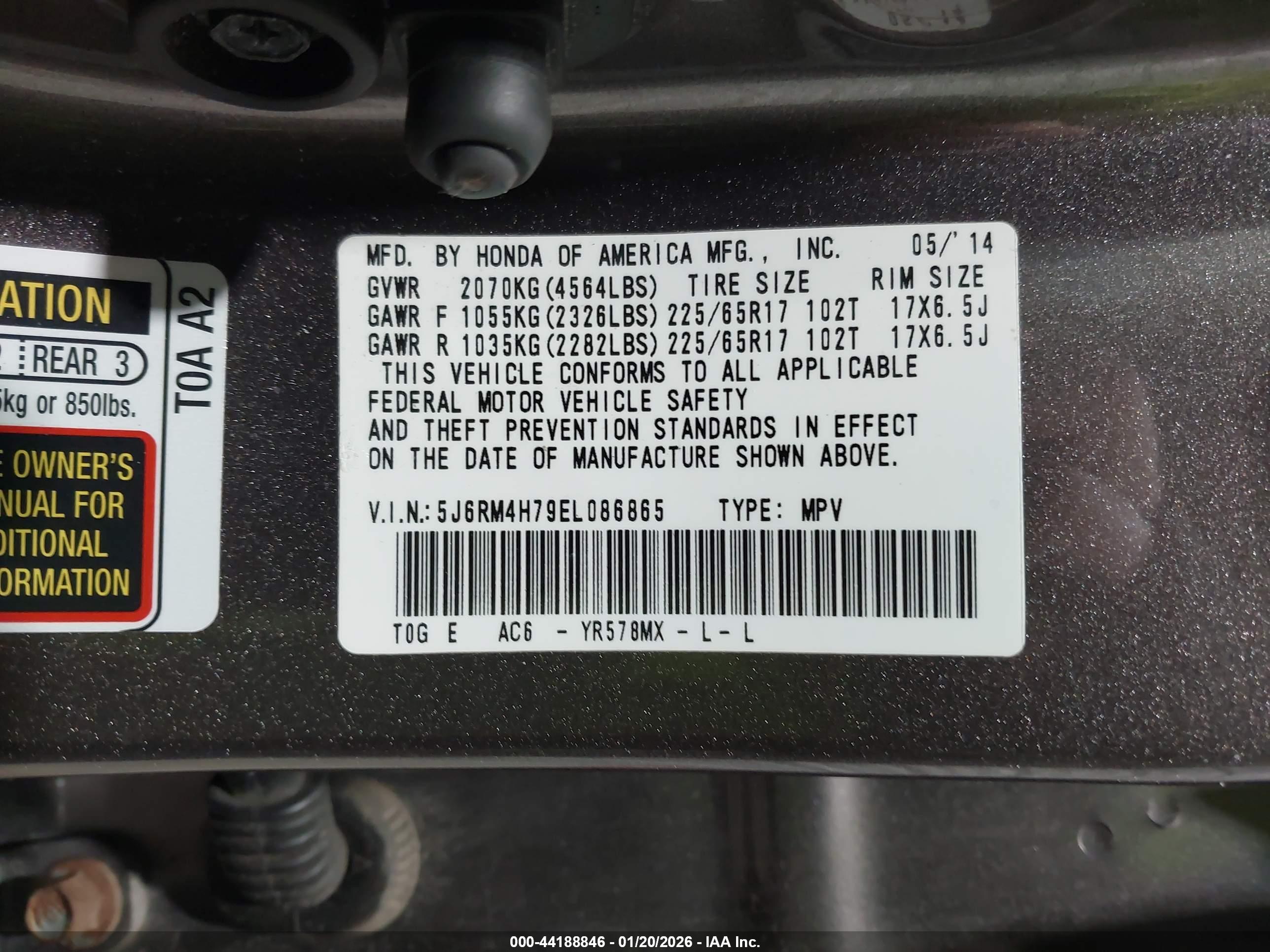 HONDA CR-V image 9