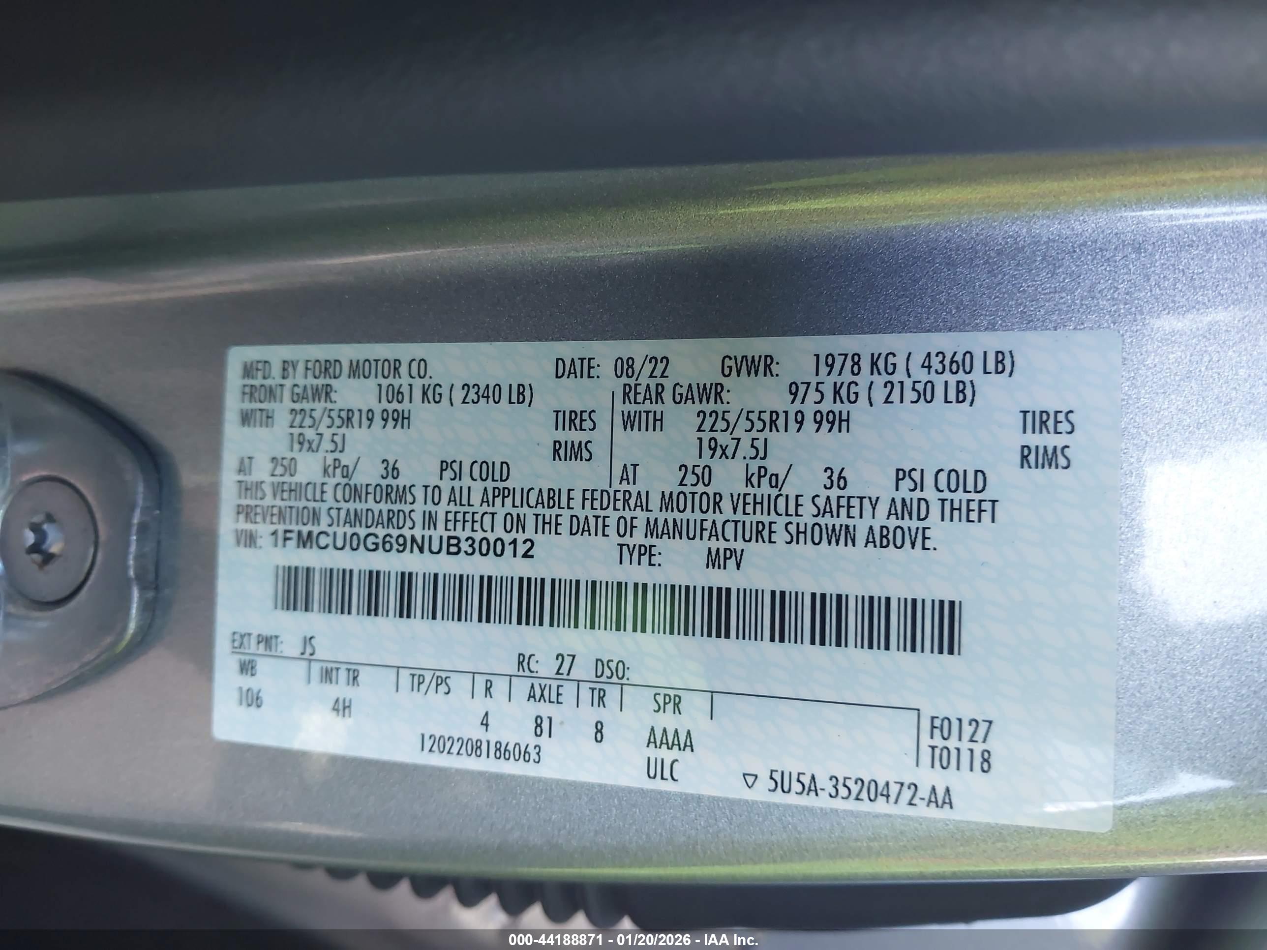 FORD ESCAPE image 9