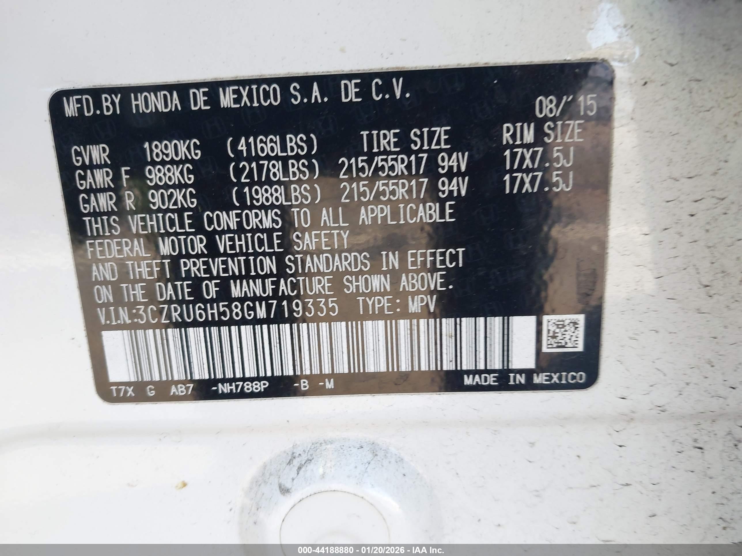 HONDA HR-V image 9