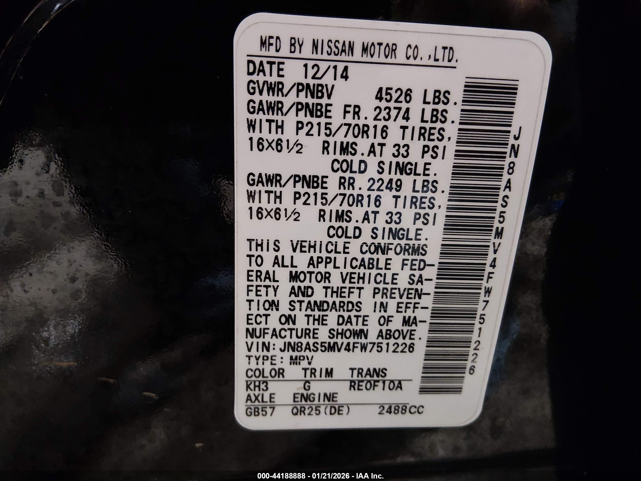 NISSAN ROGUE image 9