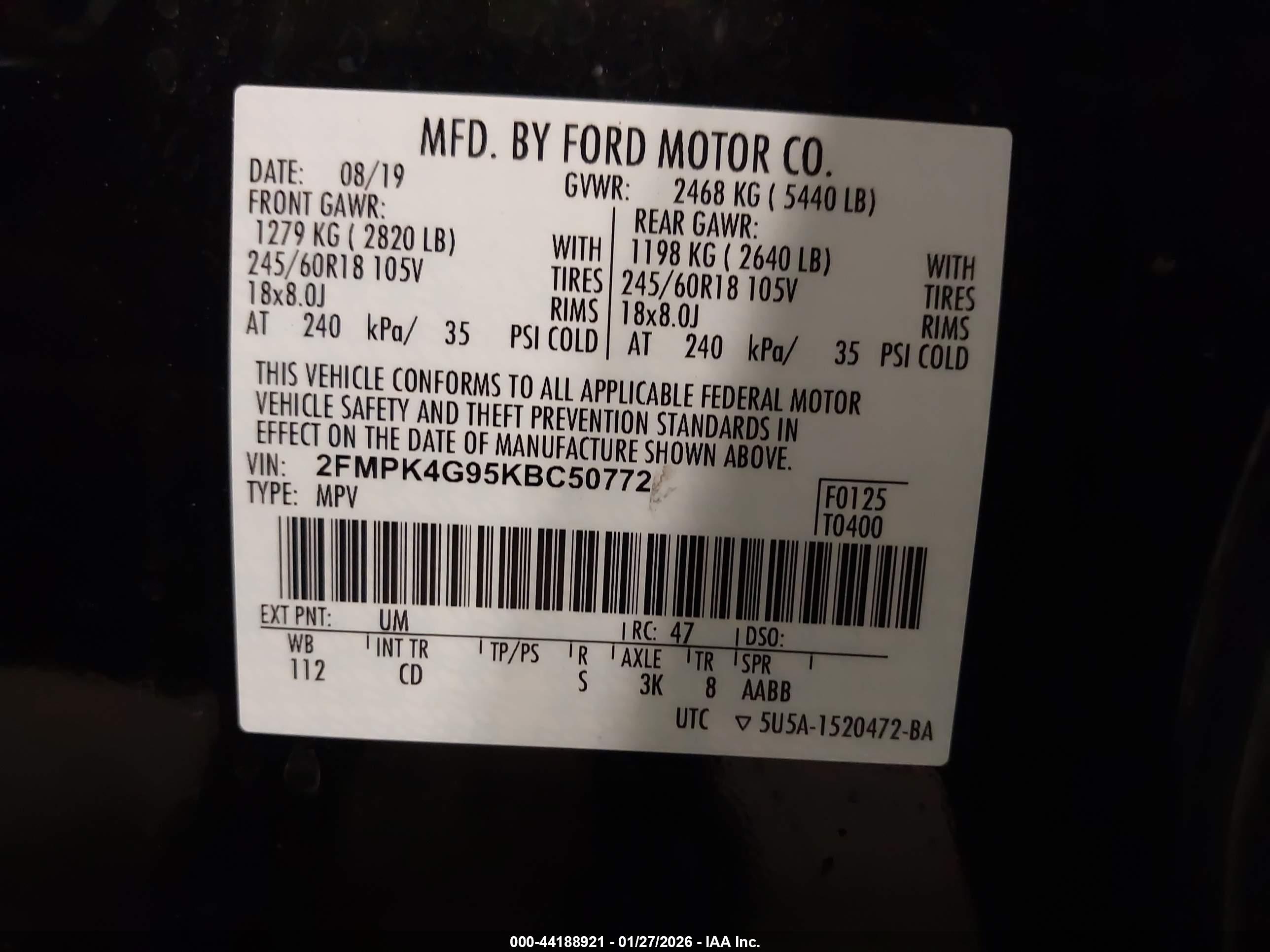 FORD EDGE image 9