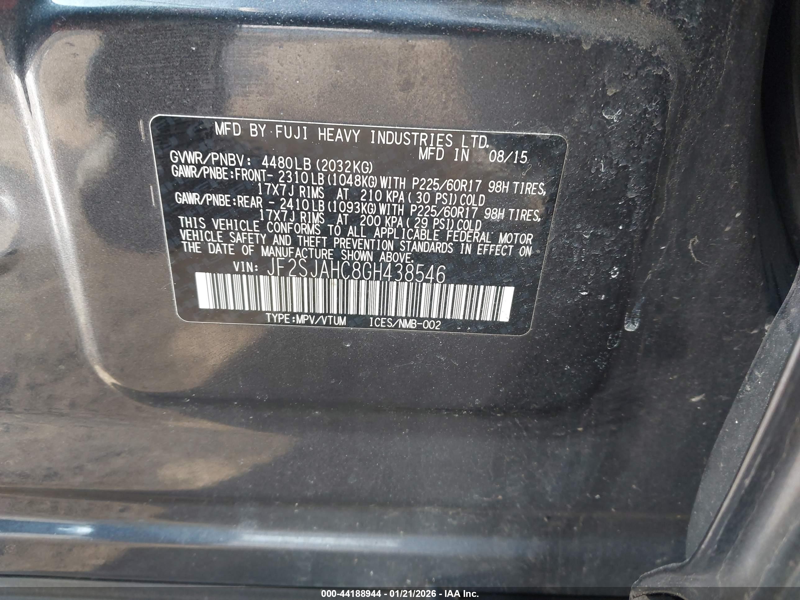 SUBARU FORESTER image 9