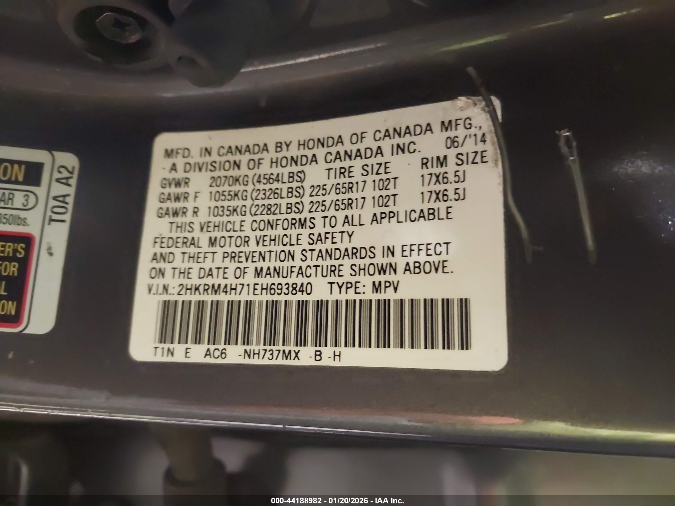 HONDA CR-V image 9