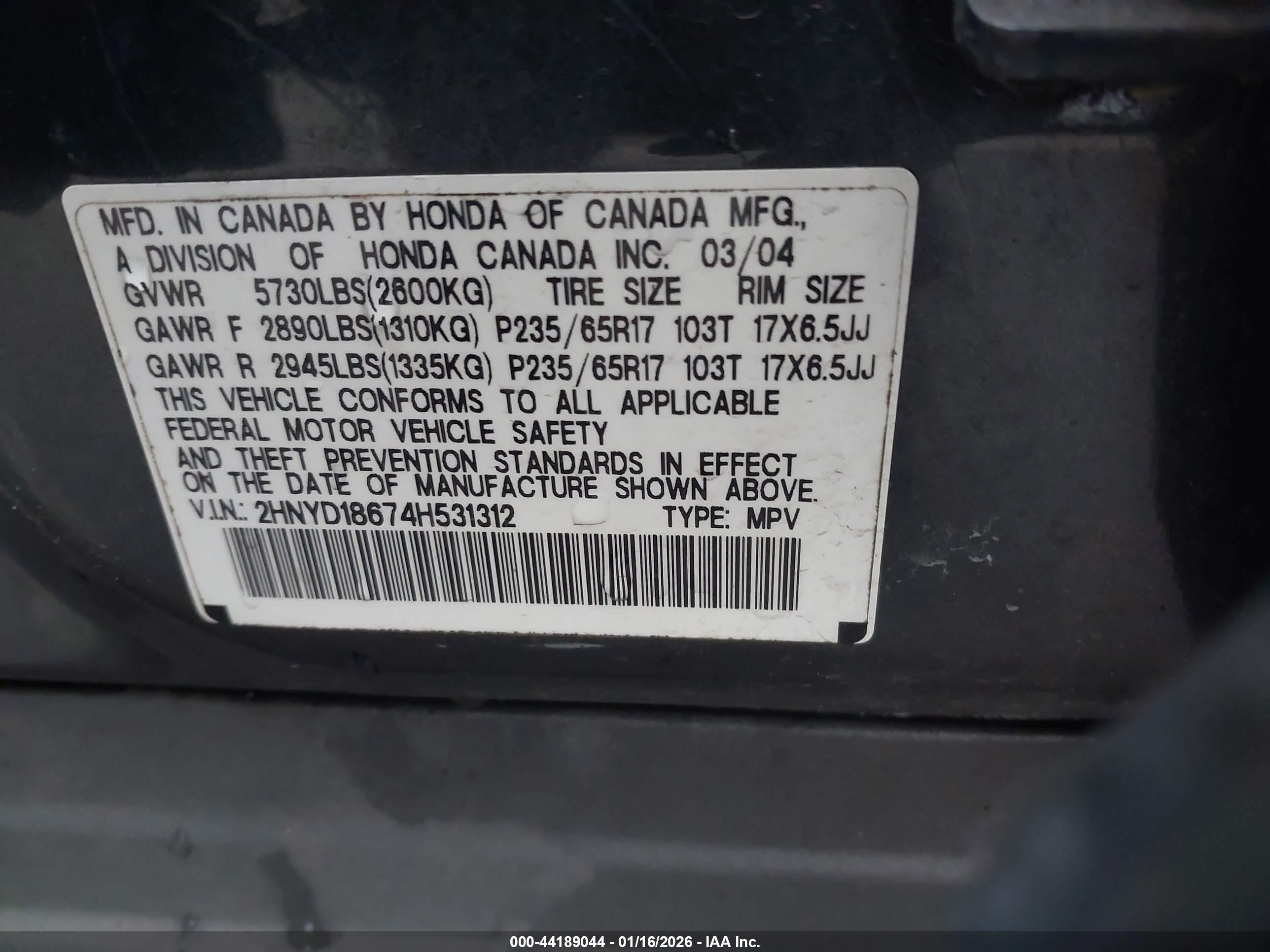 ACURA MDX image 9