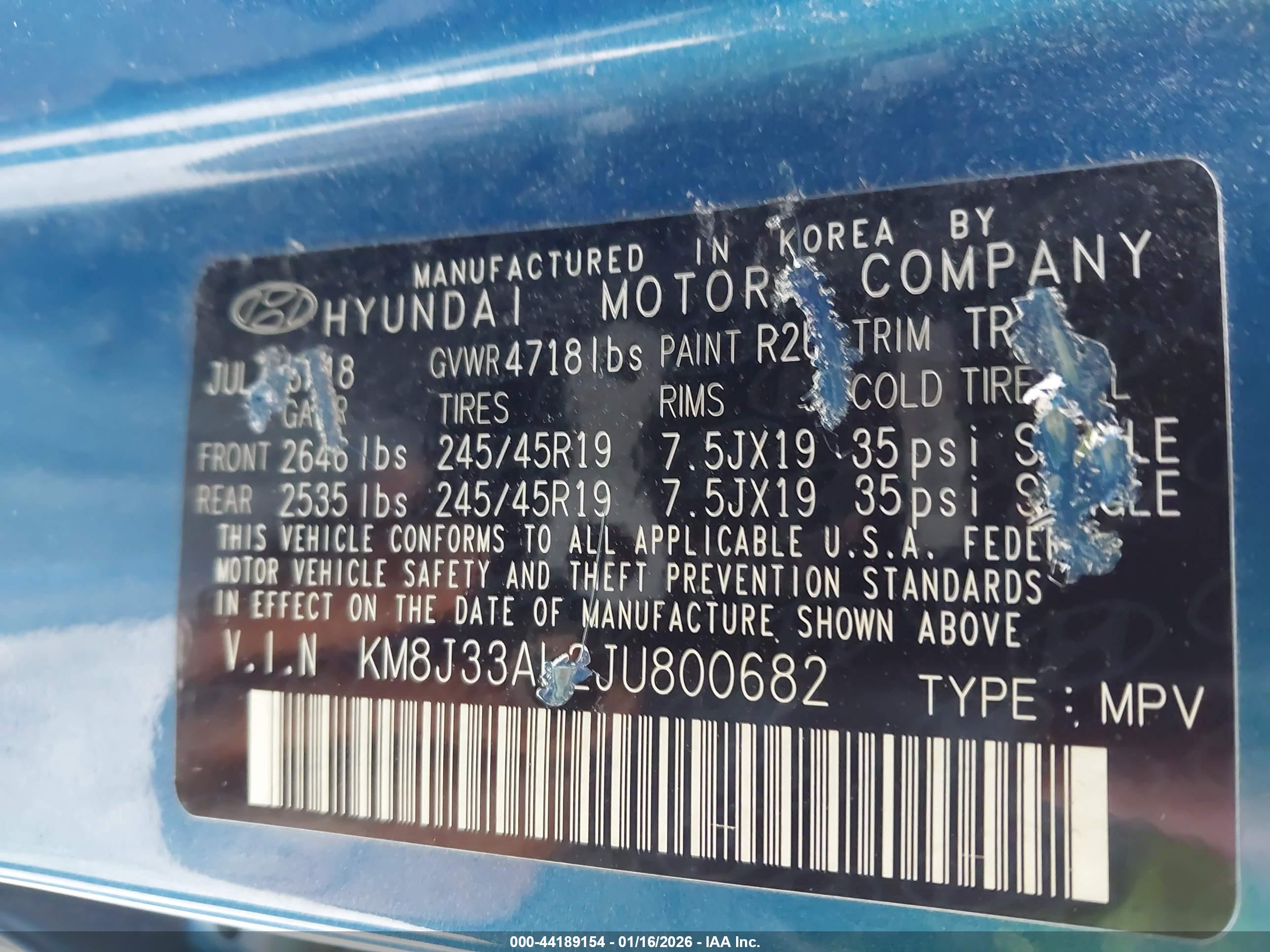HYUNDAI TUCSON image 9