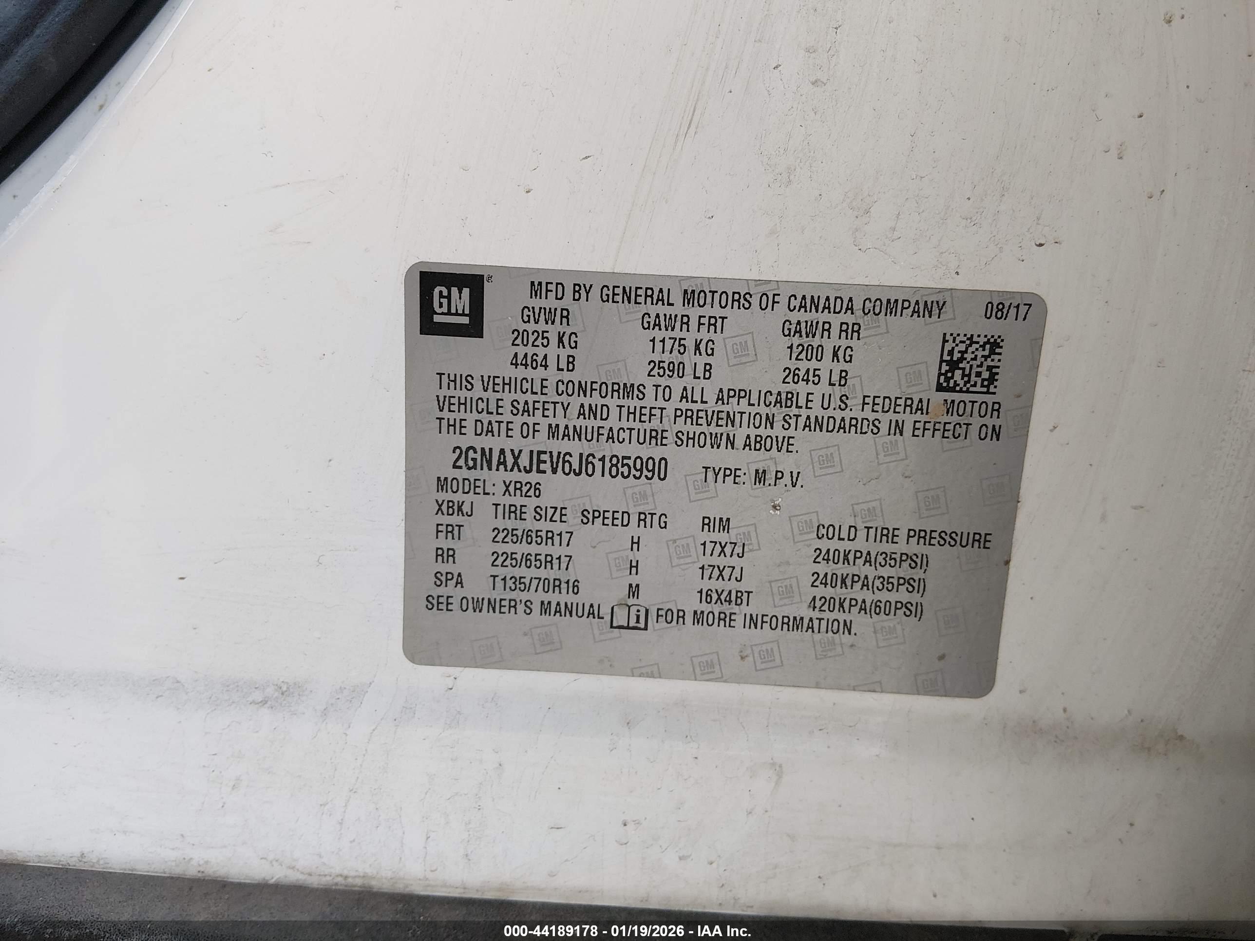 CHEVROLET EQUINOX image 9