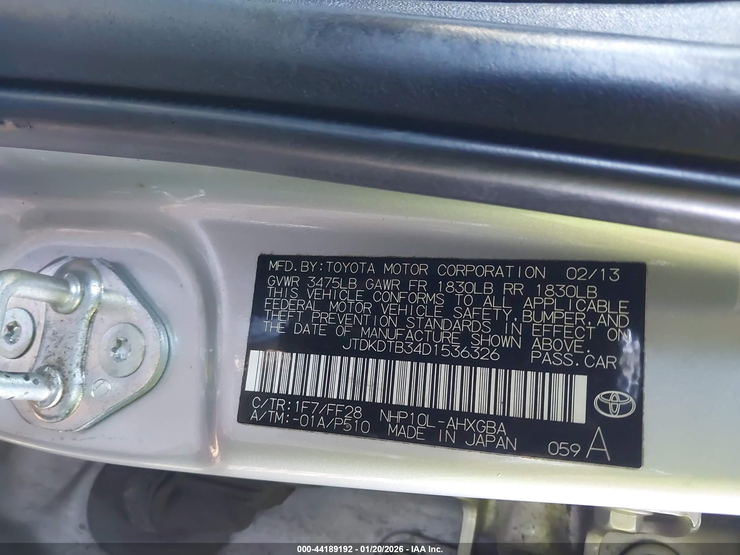 TOYOTA PRIUS image 9