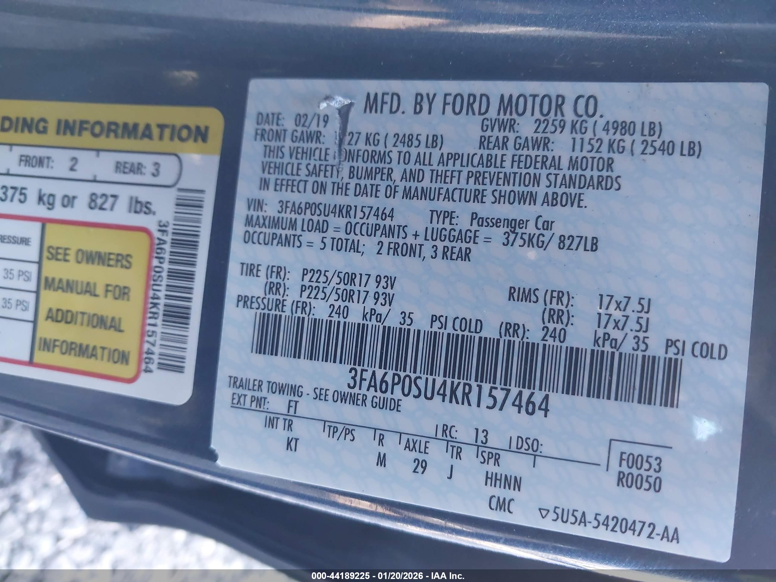 FORD FUSION image 9
