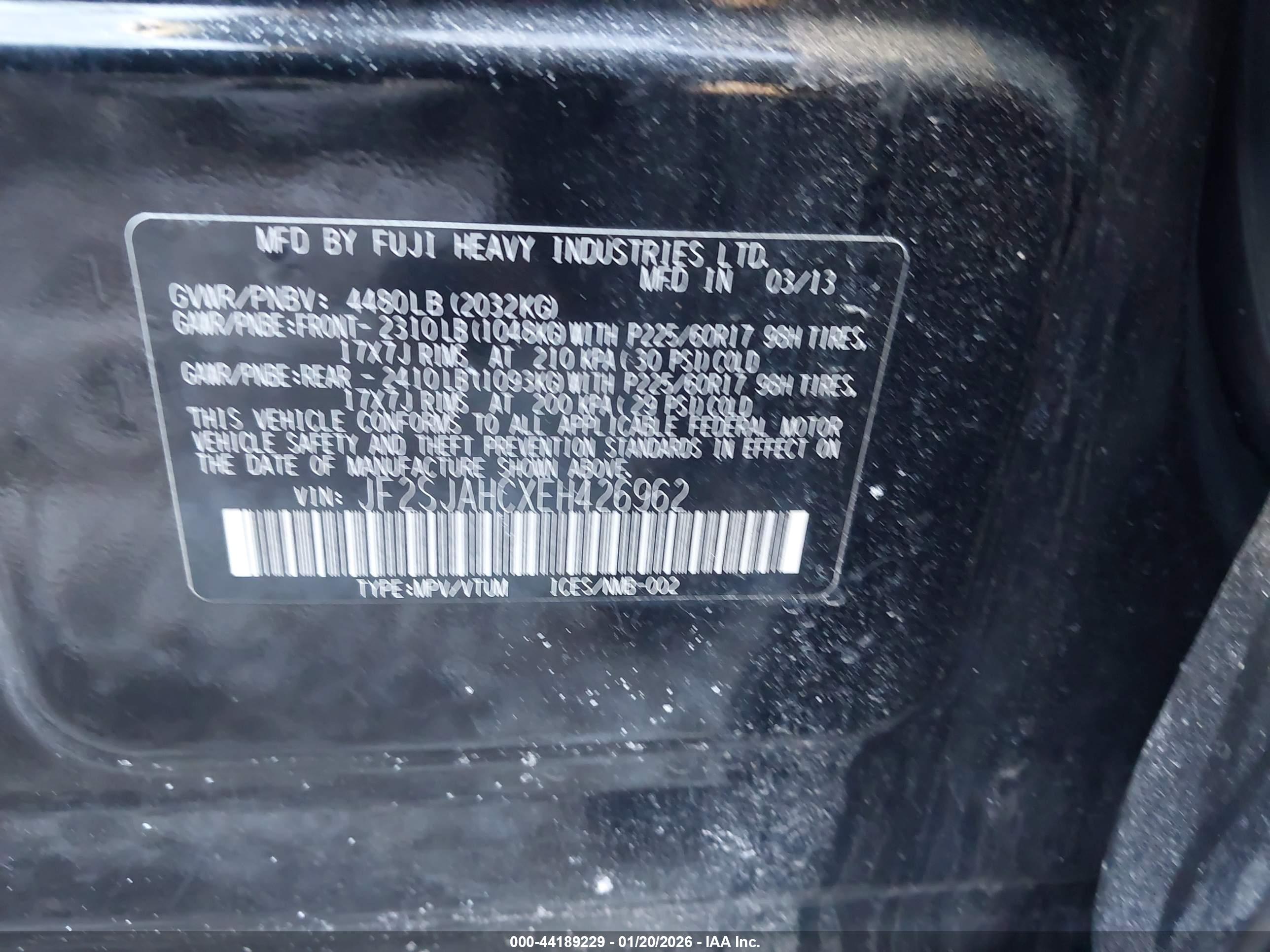 SUBARU FORESTER image 9