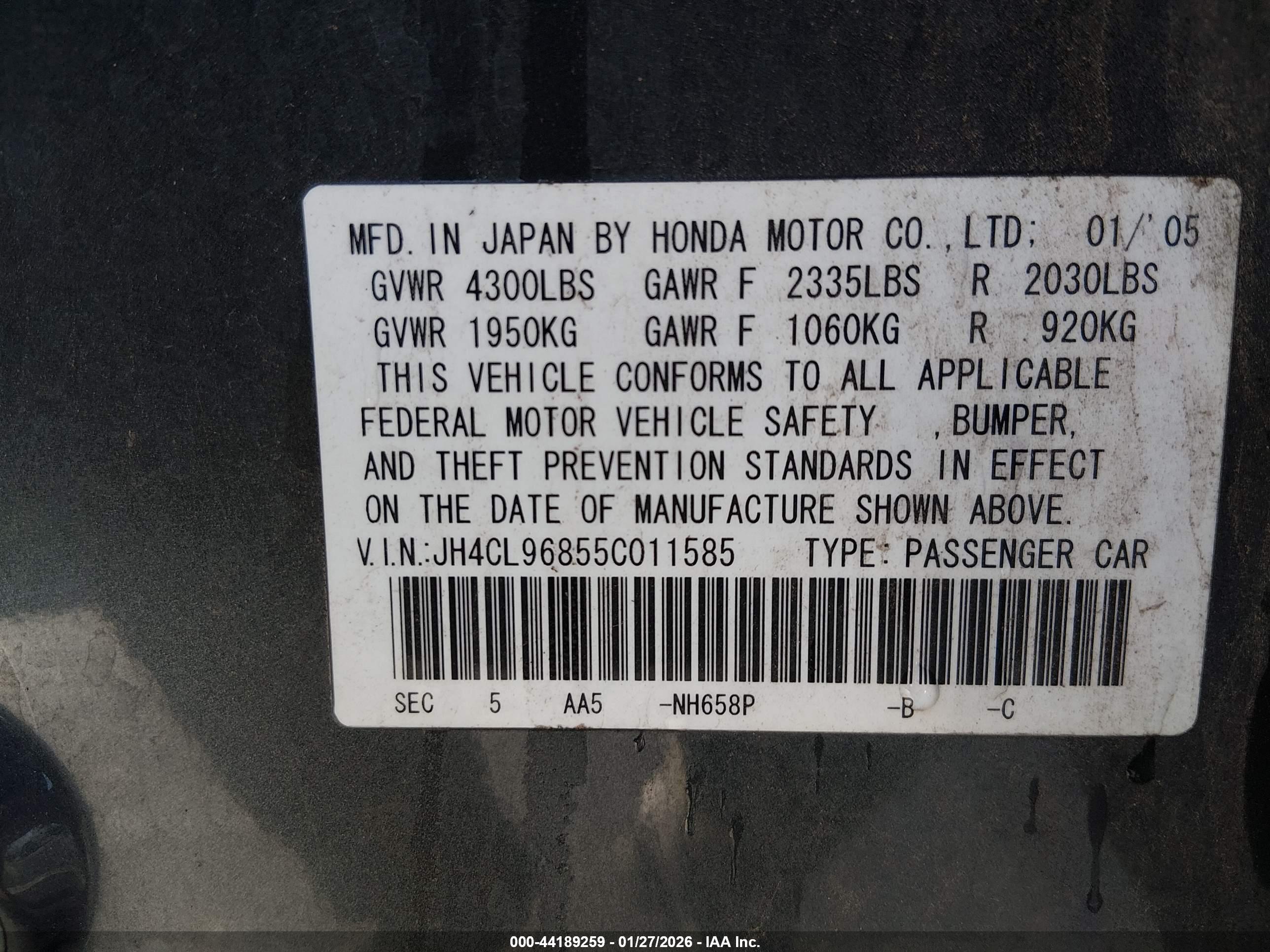 ACURA TSX image 9