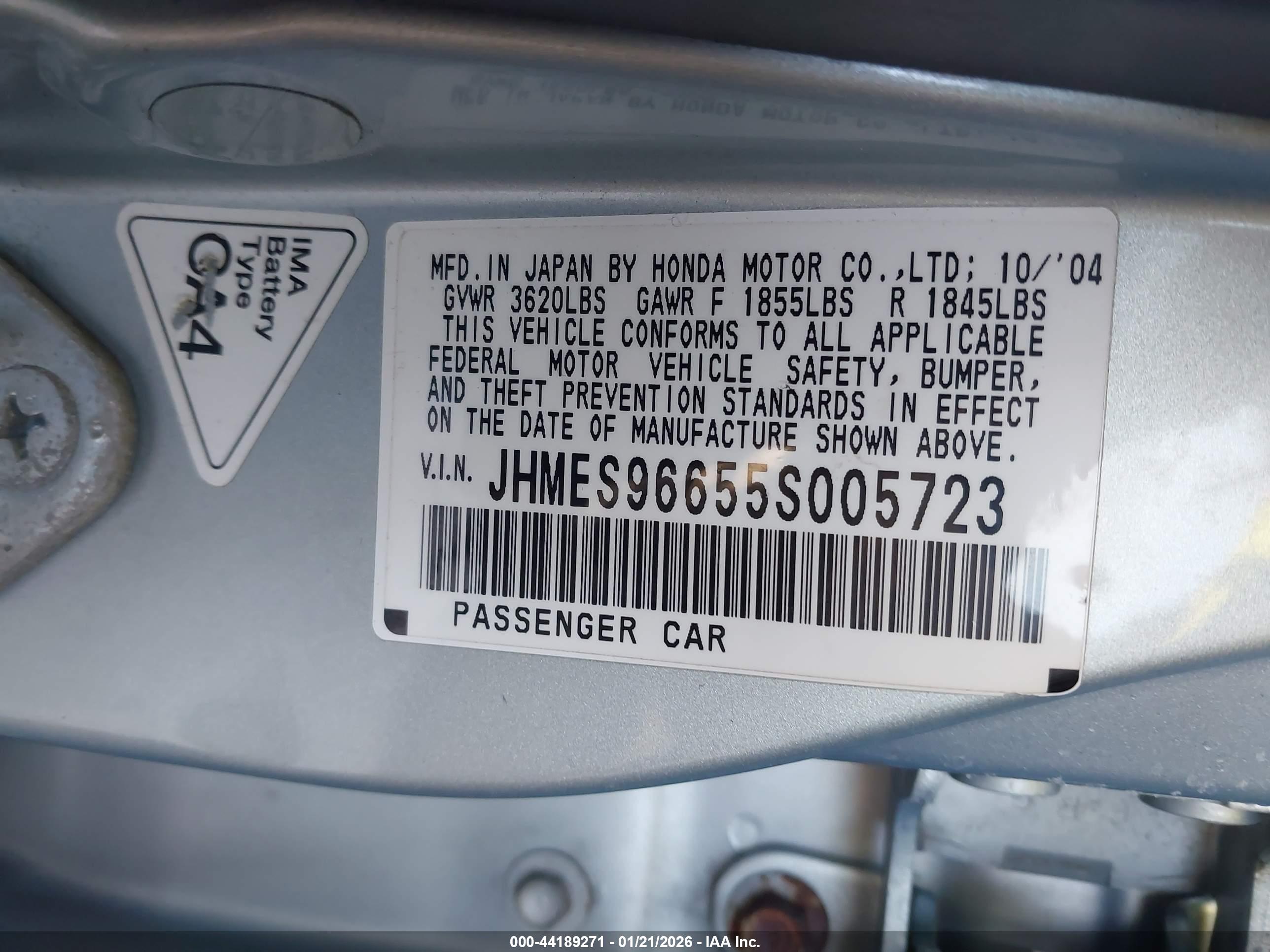 HONDA CIVIC image 9