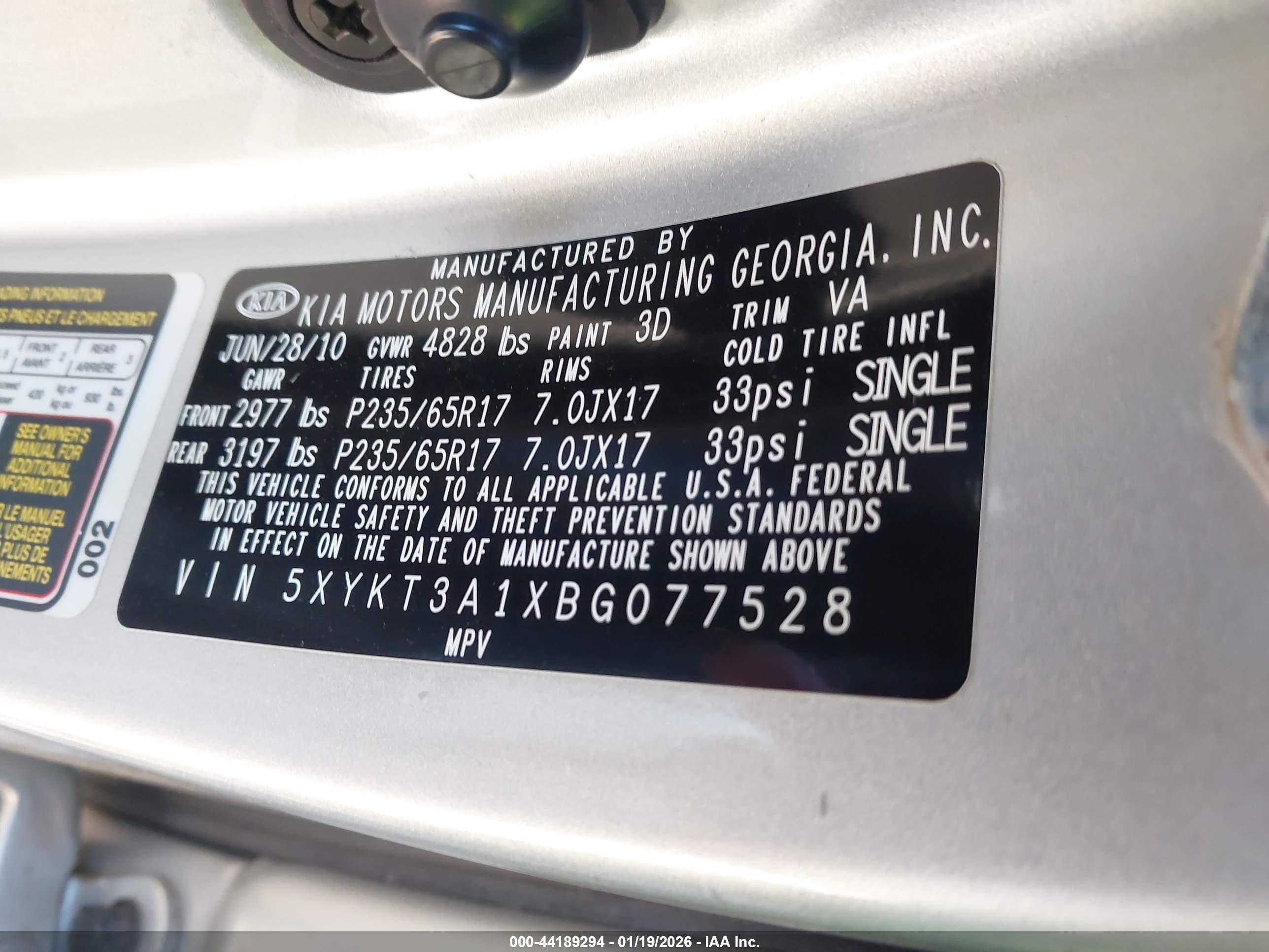 KIA SORENTO image 9