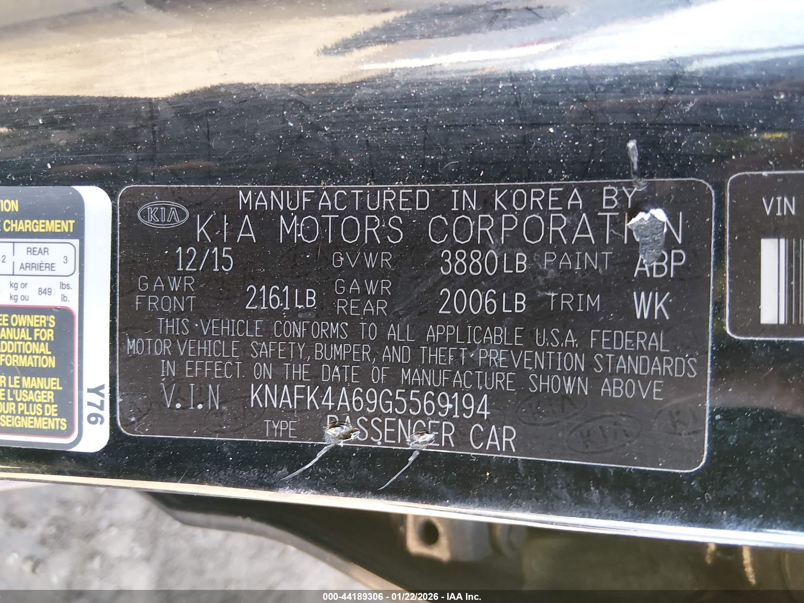 KIA FORTE image 9