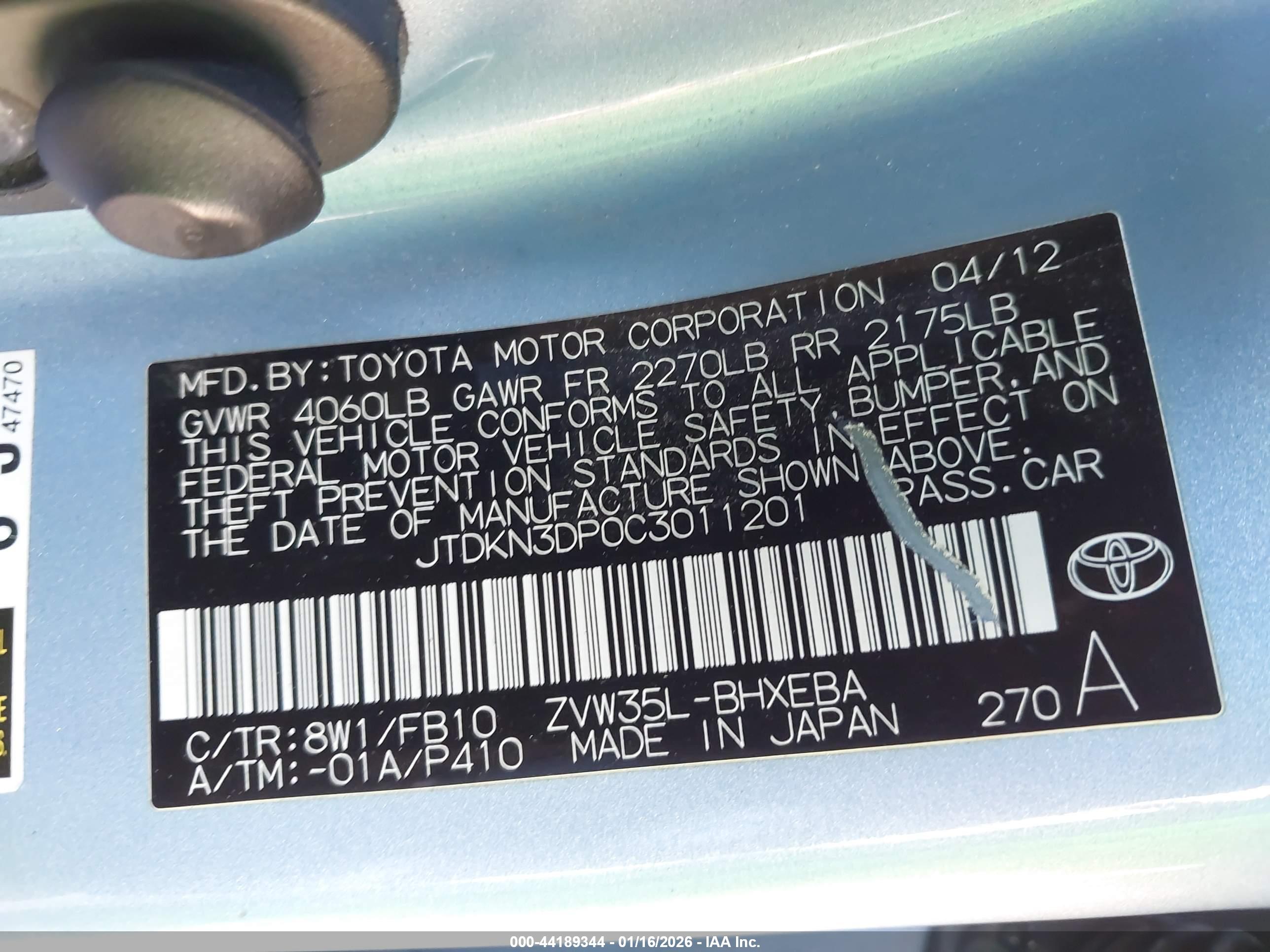 TOYOTA PRIUS image 9