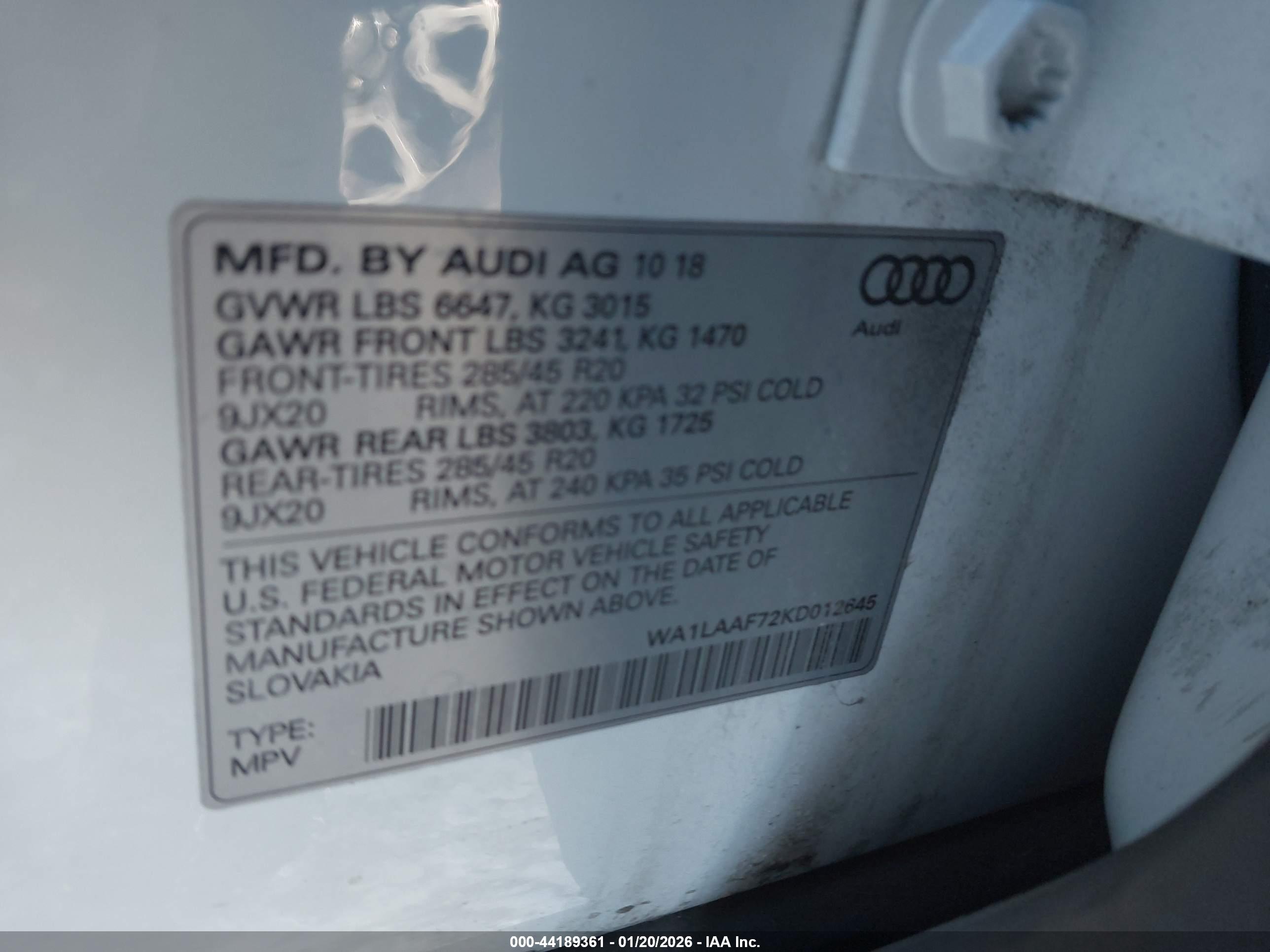 AUDI Q7 image 9