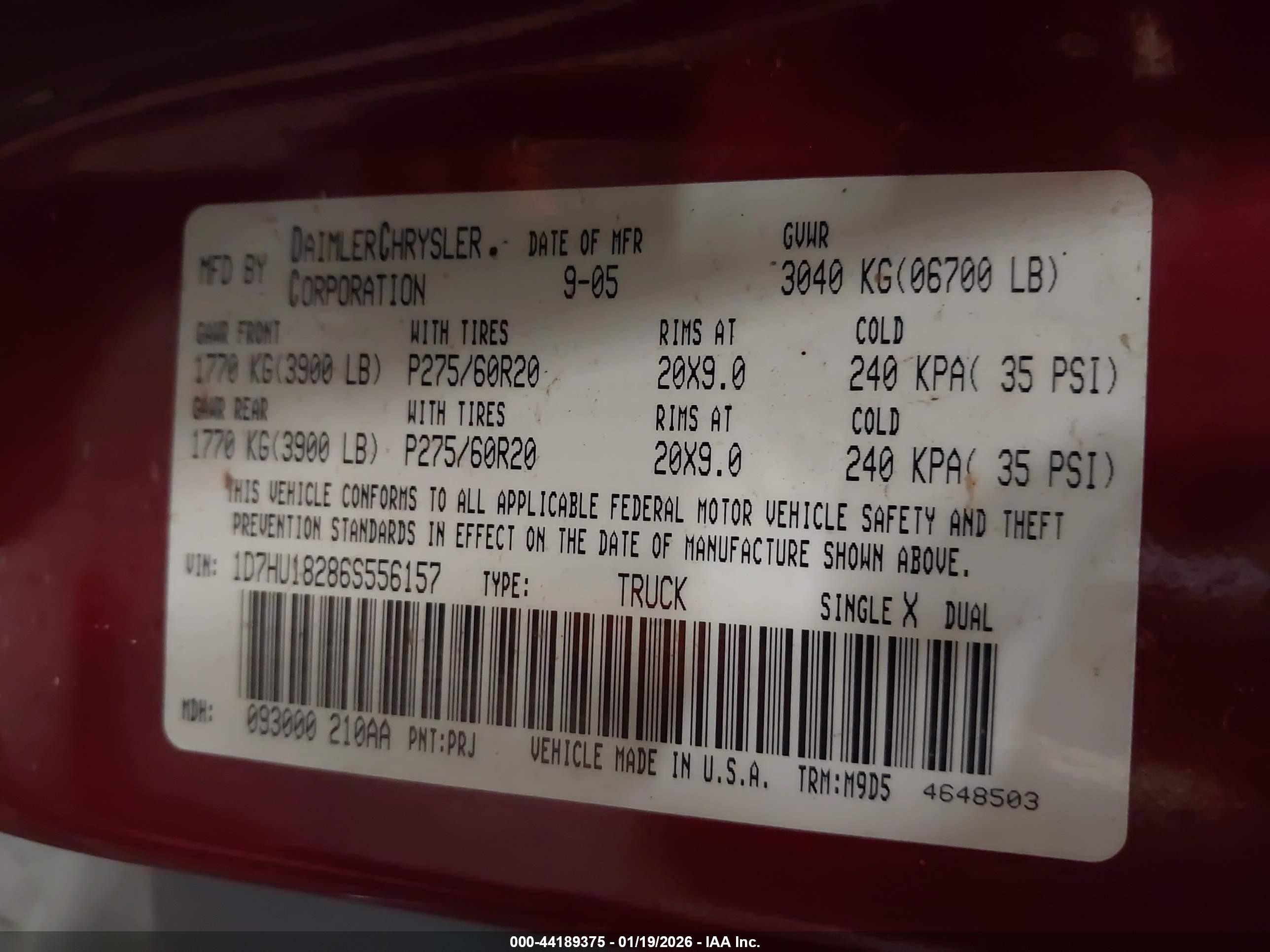 DODGE RAM image 9