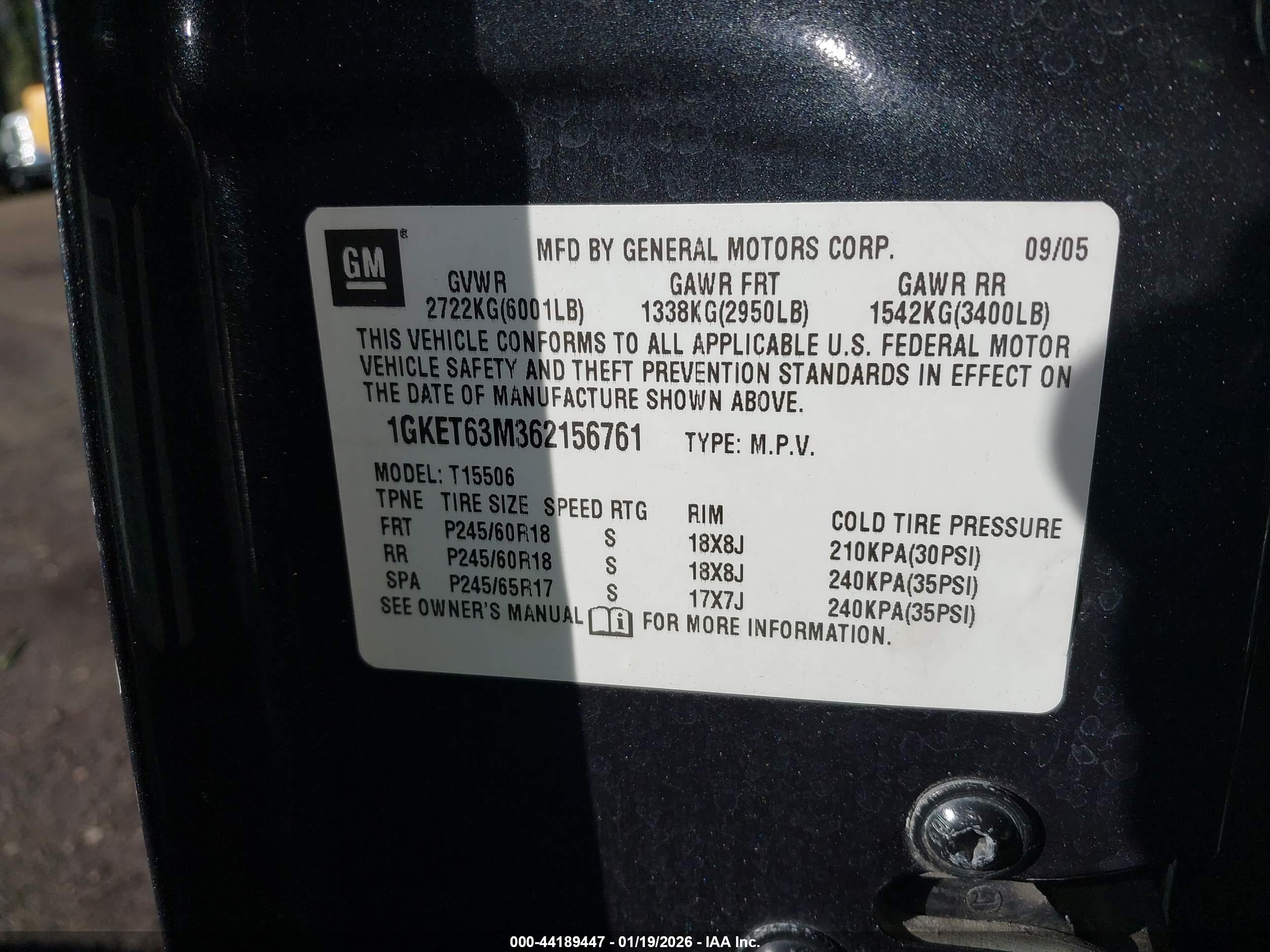 GMC ENVOY image 9