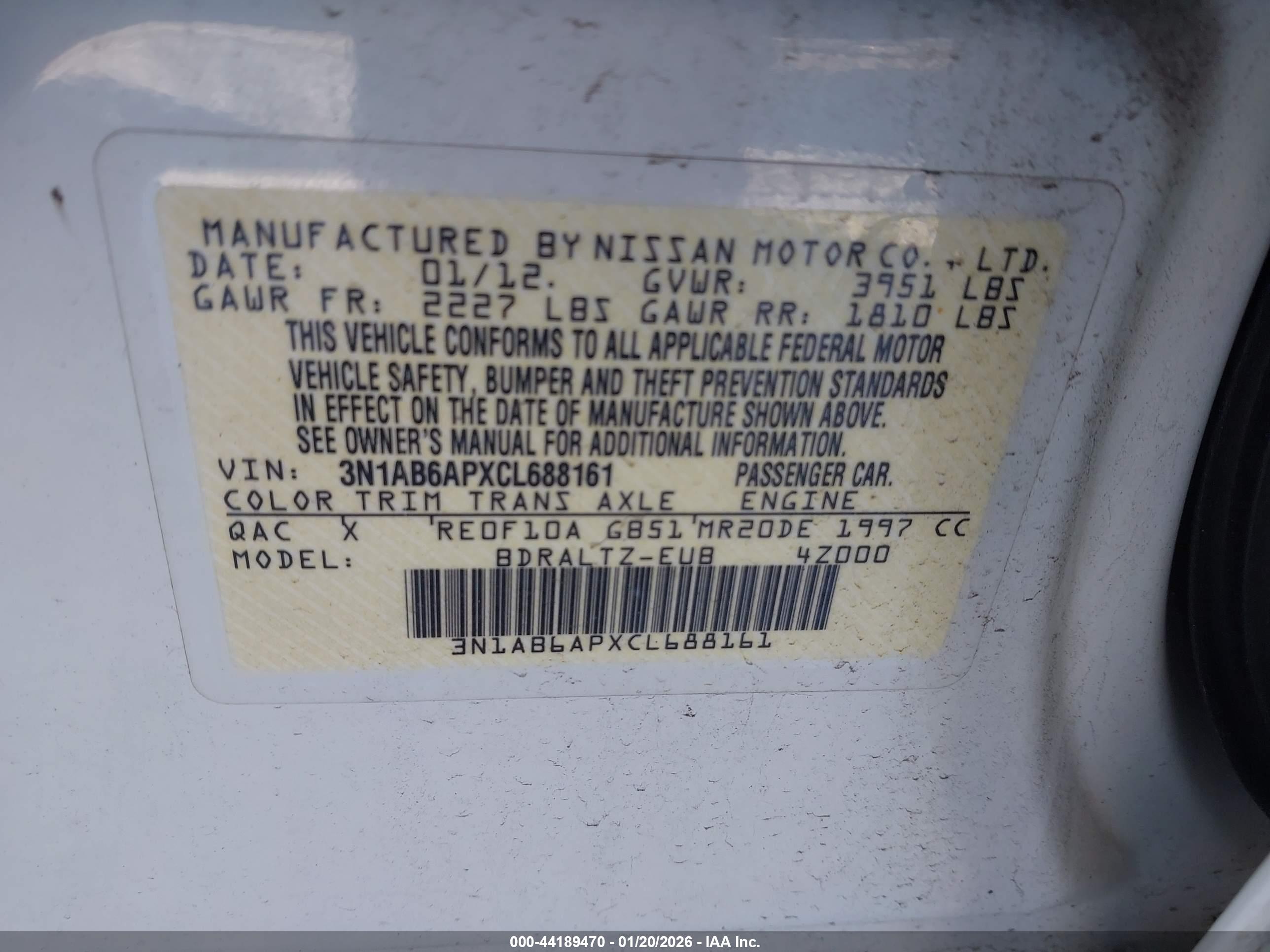 NISSAN SENTRA image 9