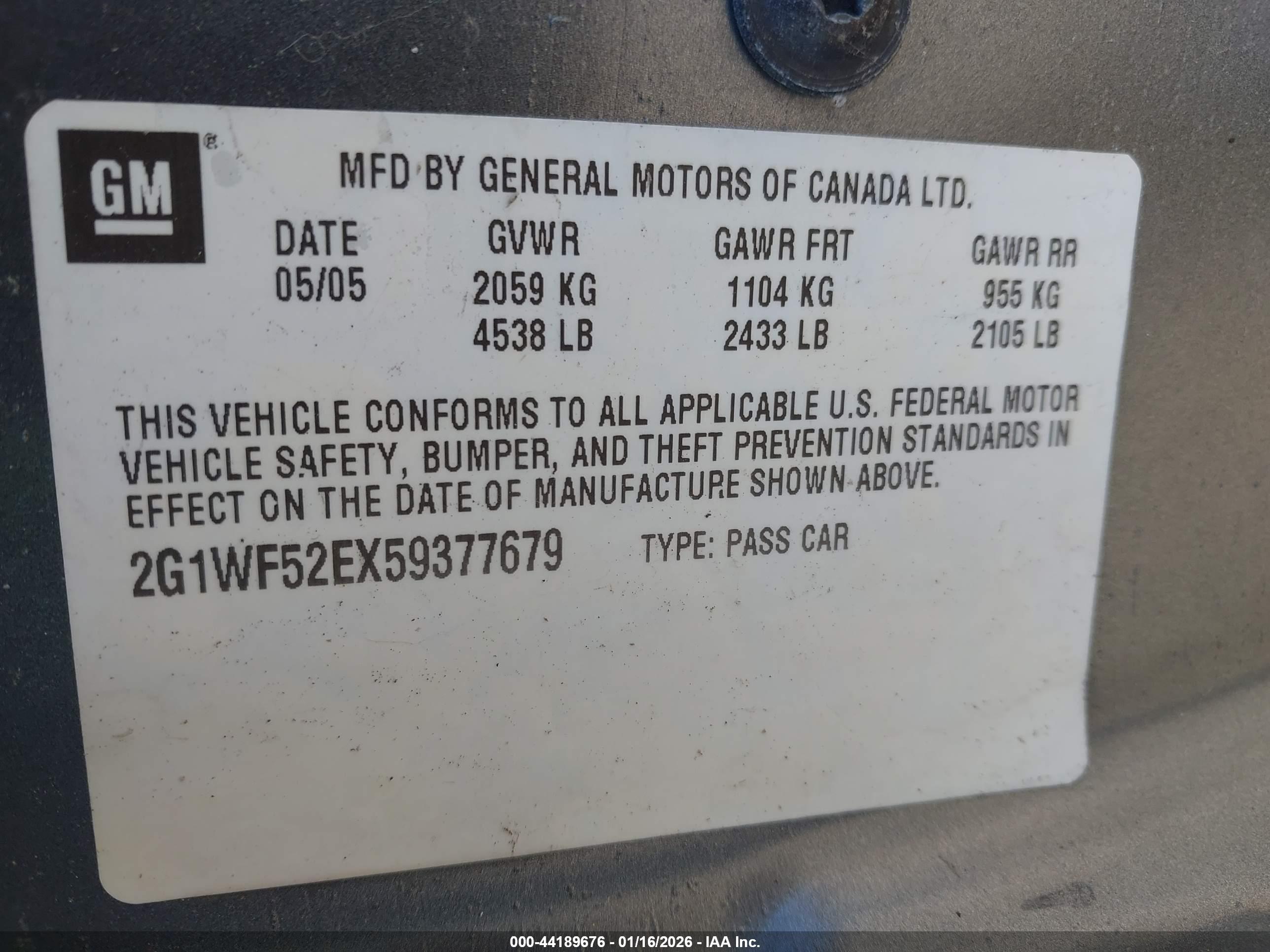CHEVROLET IMPALA image 9