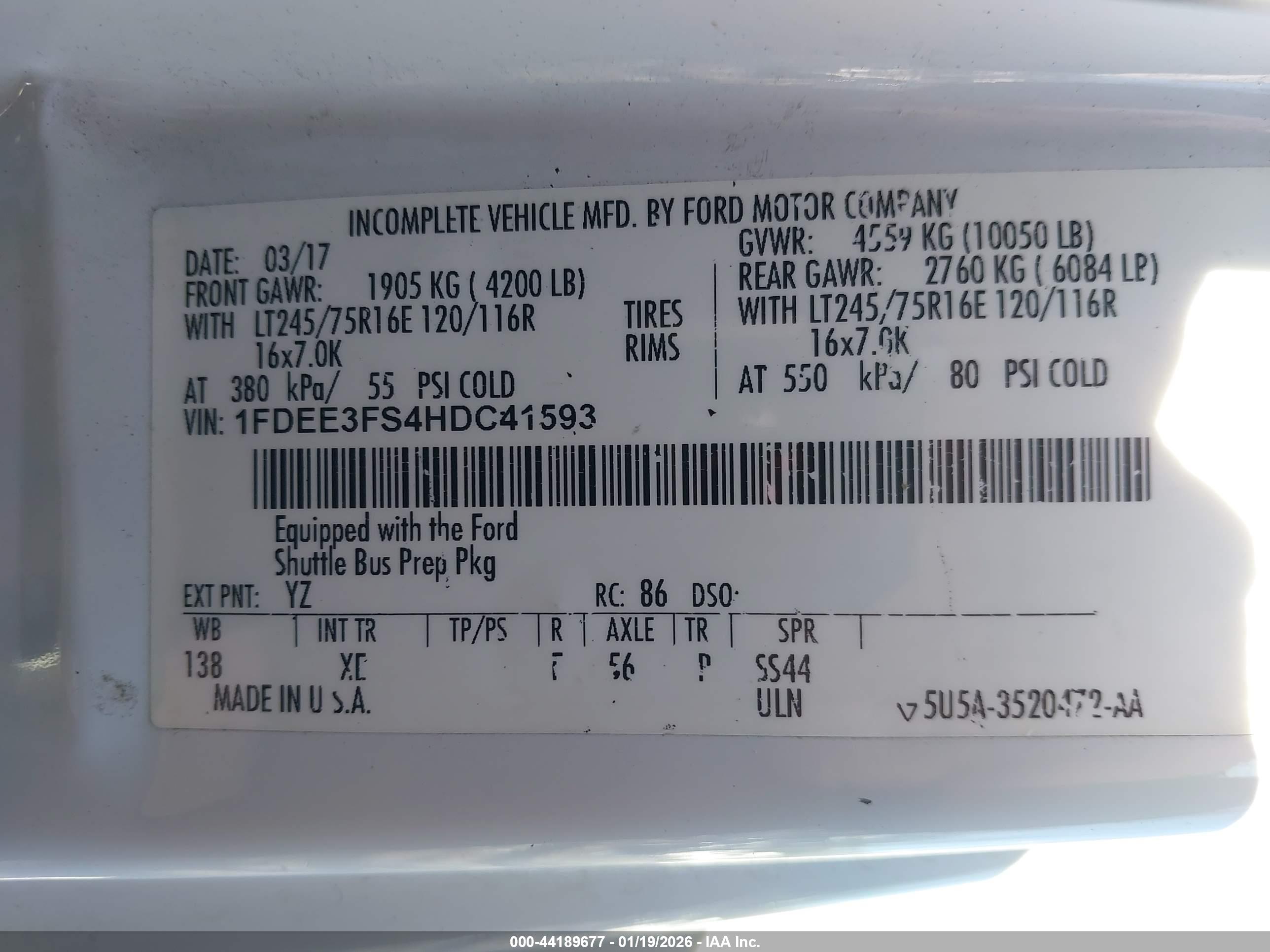 FORD E-350 image 9