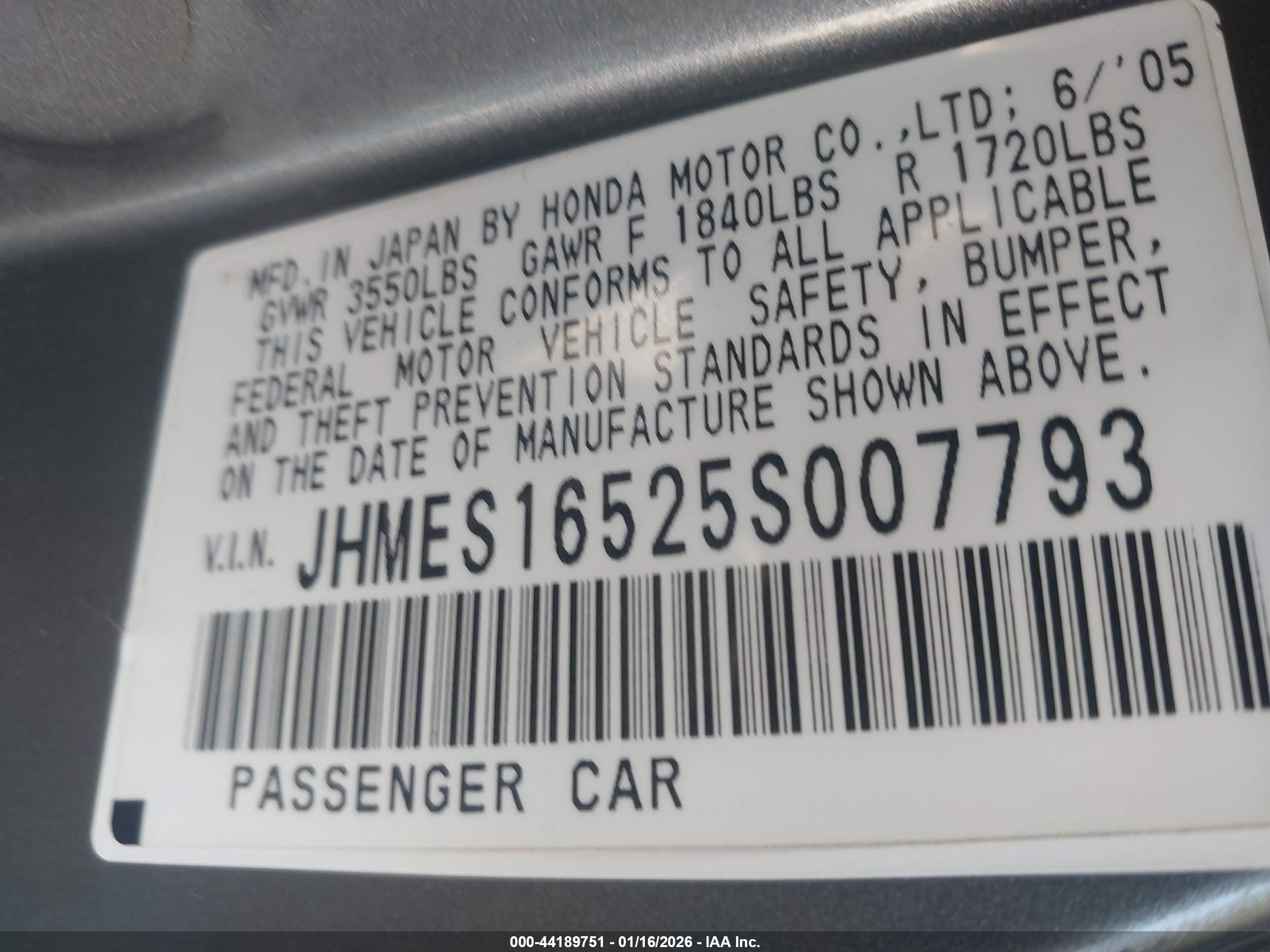 HONDA CIVIC image 9