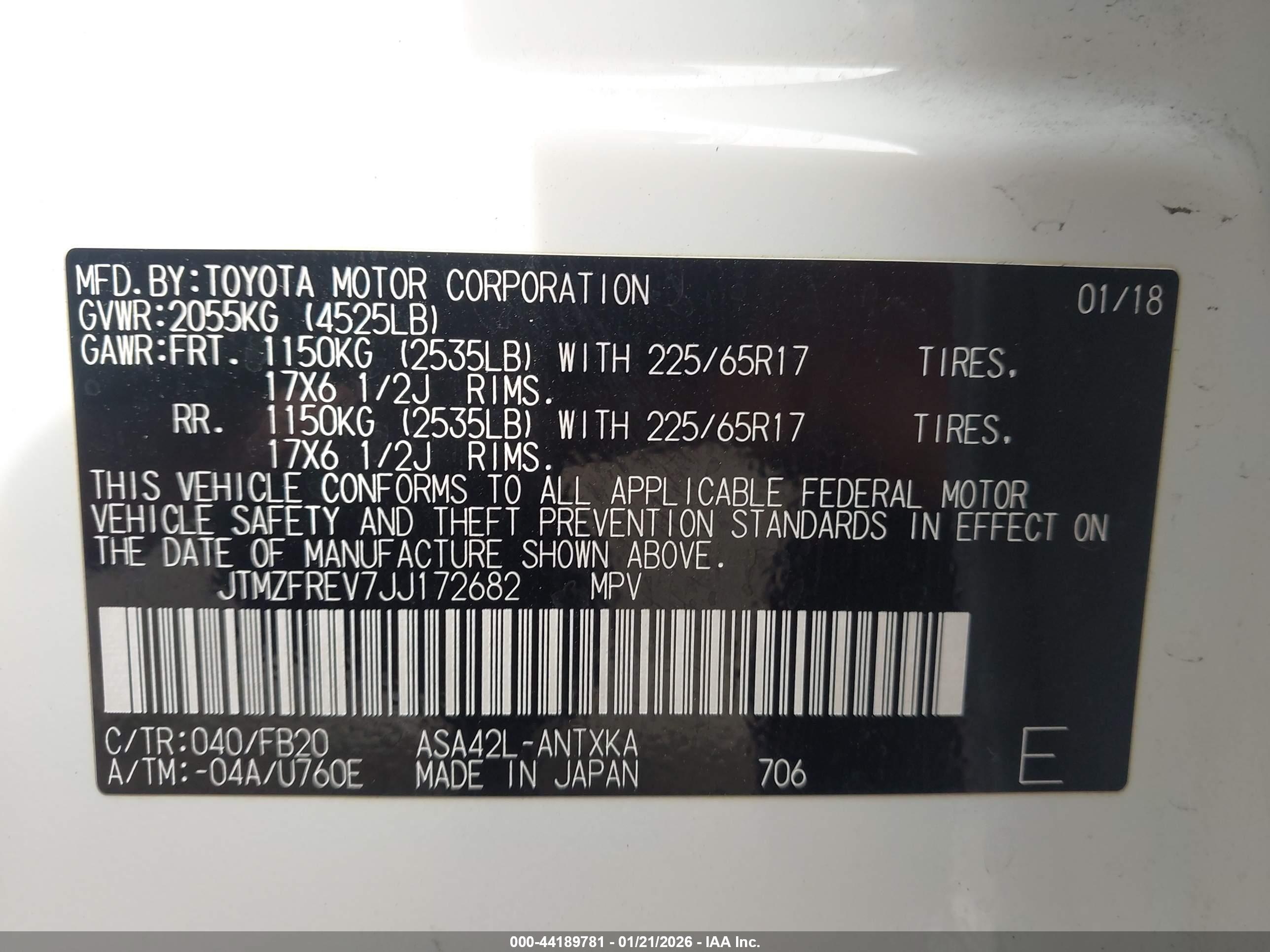 TOYOTA RAV4 image 9