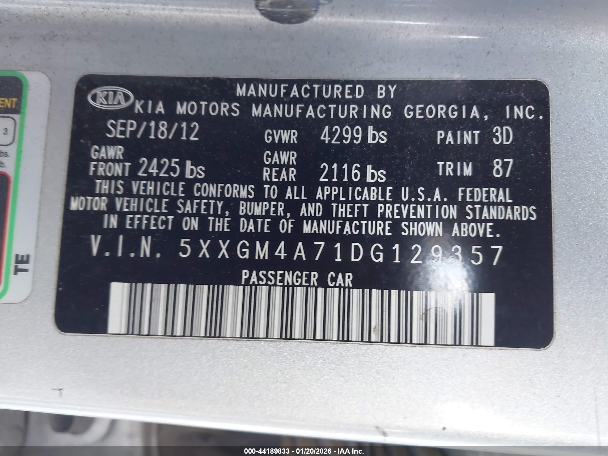 KIA OPTIMA image 9